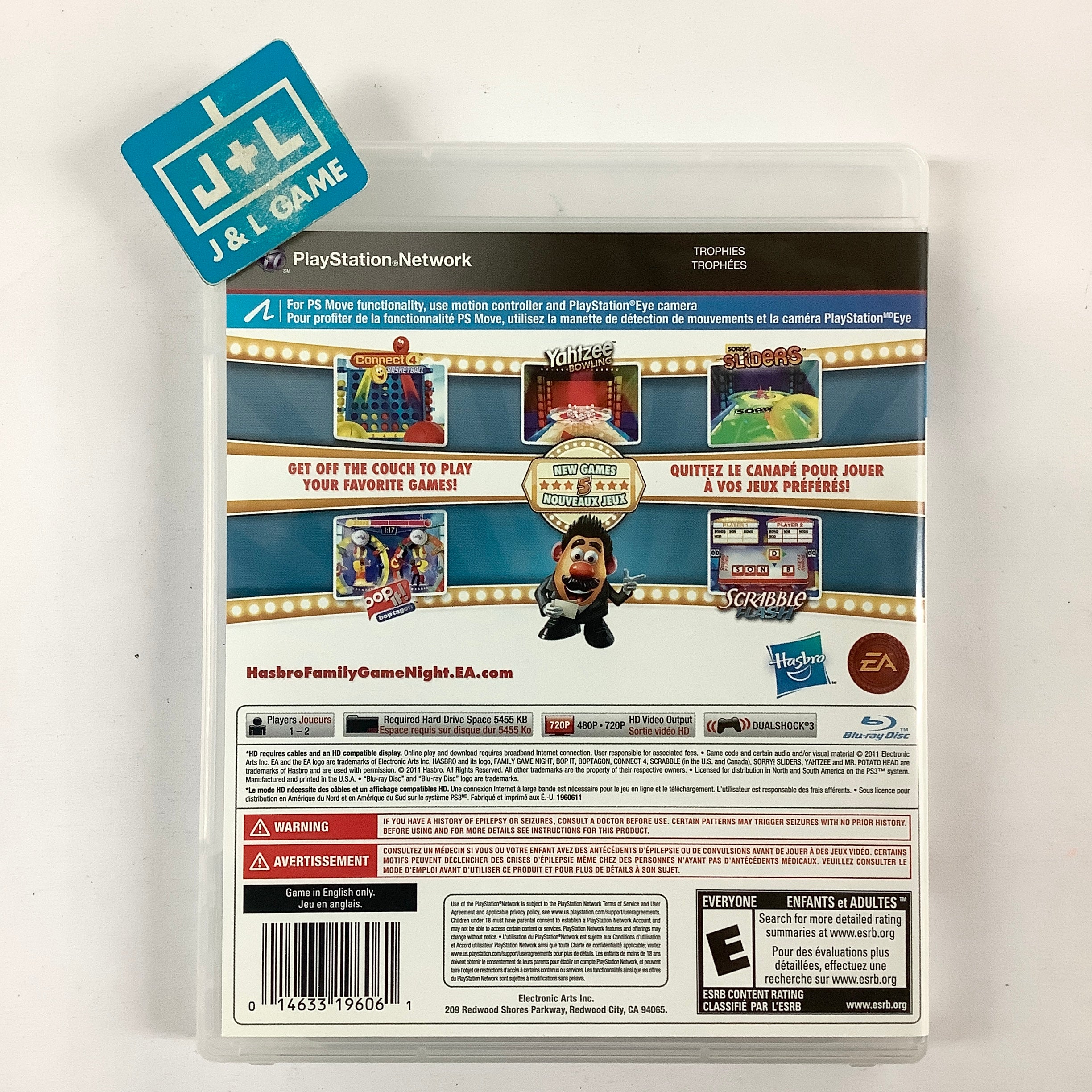 Hasbro Family Game Night 4: The Game Show - (PS3) PlayStation 3 [Pre-Owned] Video Games Electronic Arts   