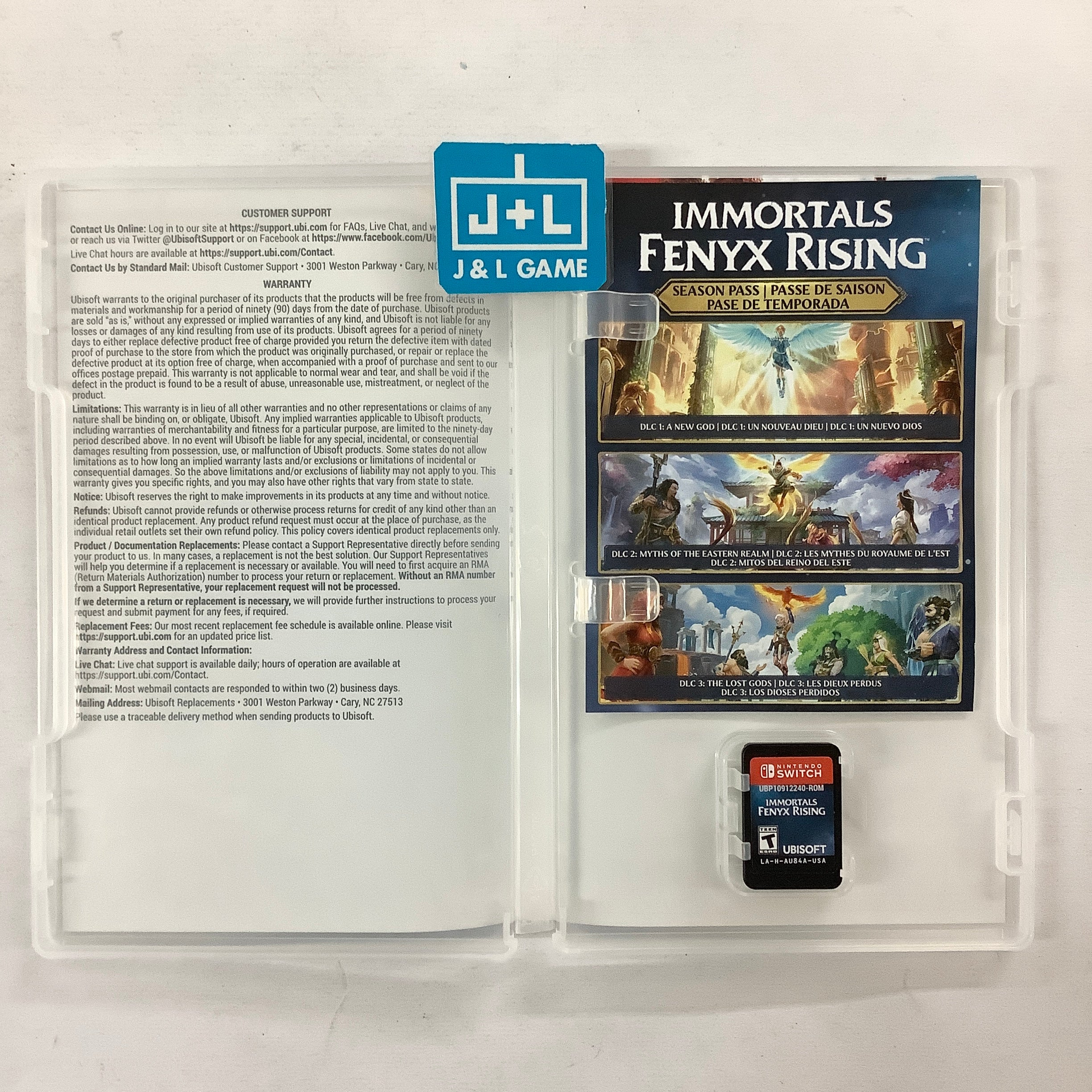 Immortals Fenyx Rising - (NSW) Nintendo Switch [Pre-Owned] | J&amp;L Game