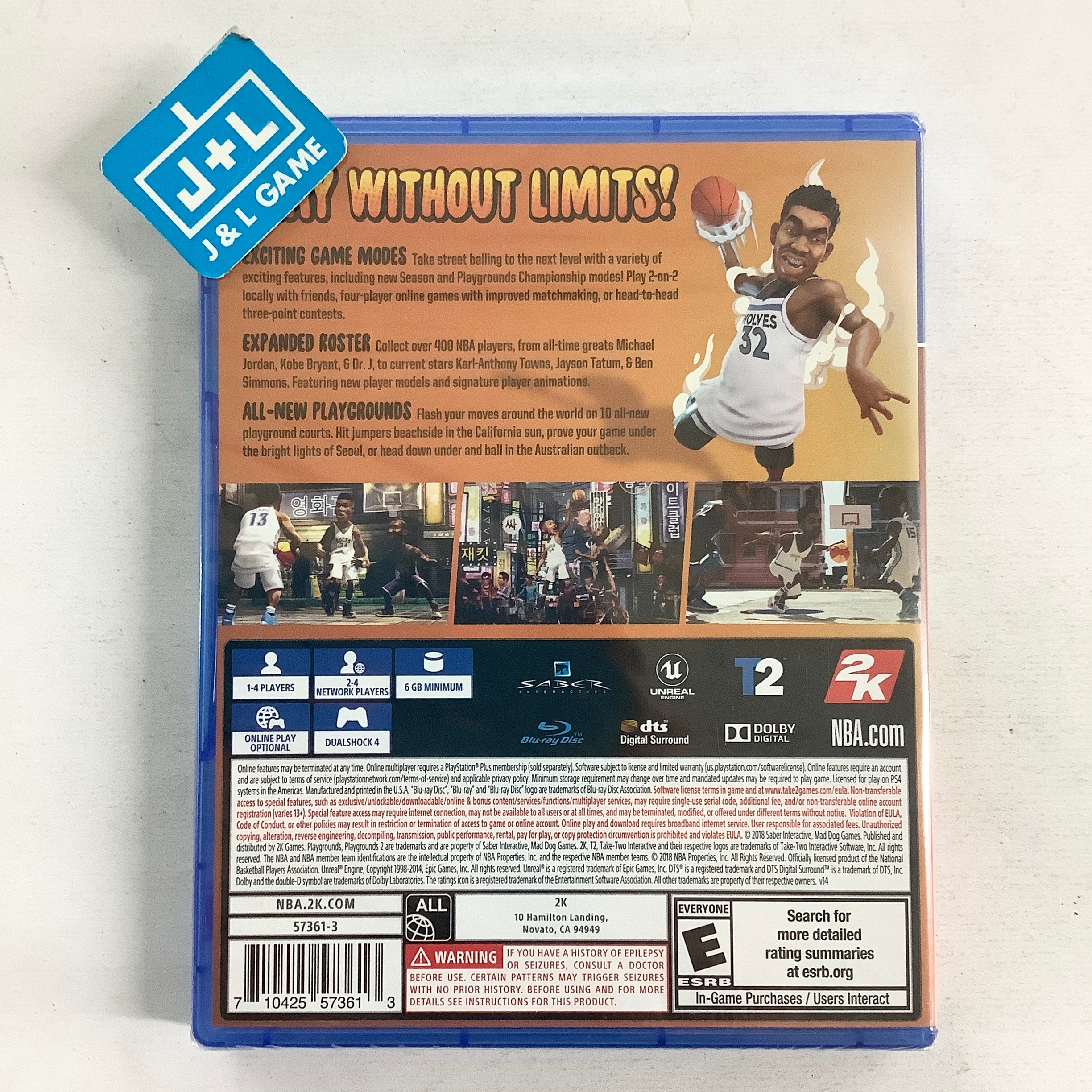 NBA 2K Playgrounds 2 - (PS4) PlayStation 4 Video Games 2K Games