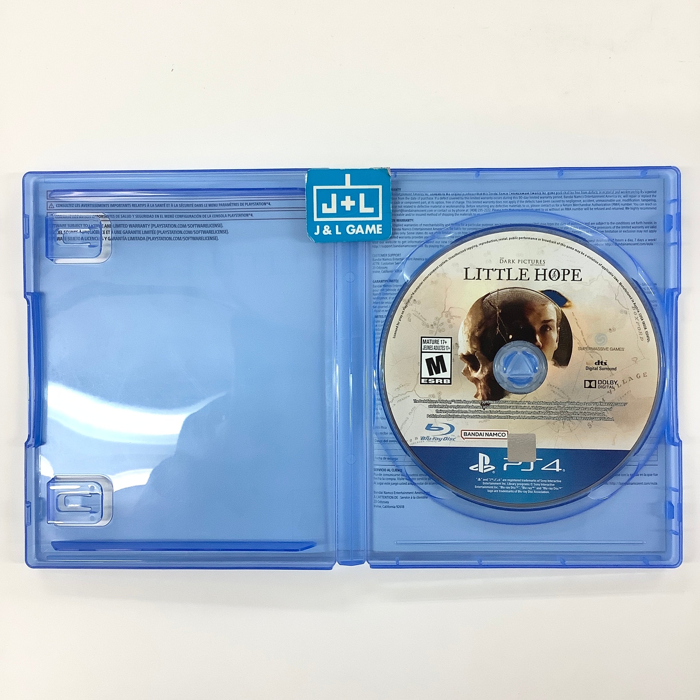 The Dark Pictures Anthology: Little Hope - (PS4) PlayStation 4 [Pre-Owned] Video Games BANDAI NAMCO Entertainment