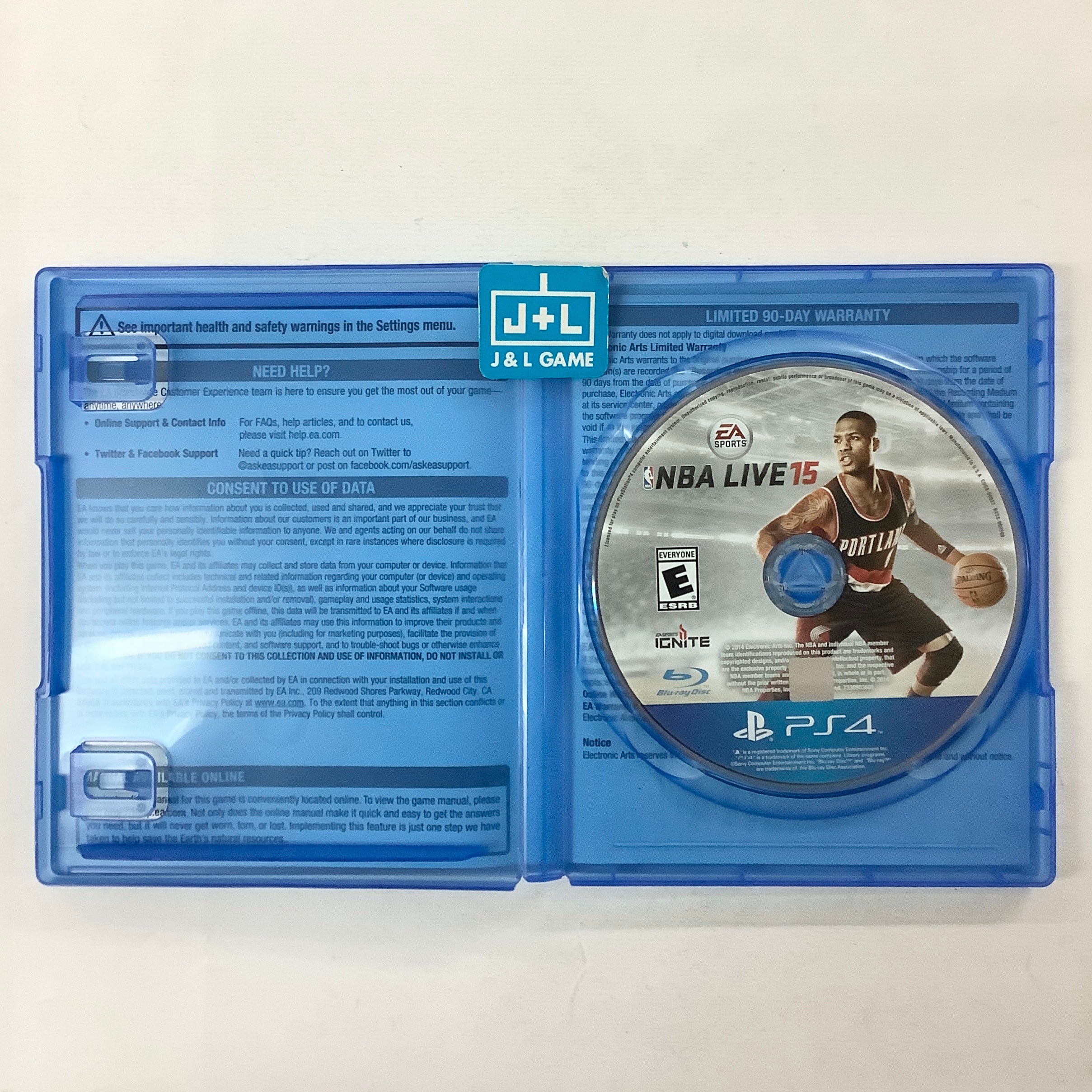 【中古】NBA Live 15 (輸入版:北米) - PS4 NBA Live 15 - (PS4) PlayStation 4 [Pre-Owned] | J&L Game