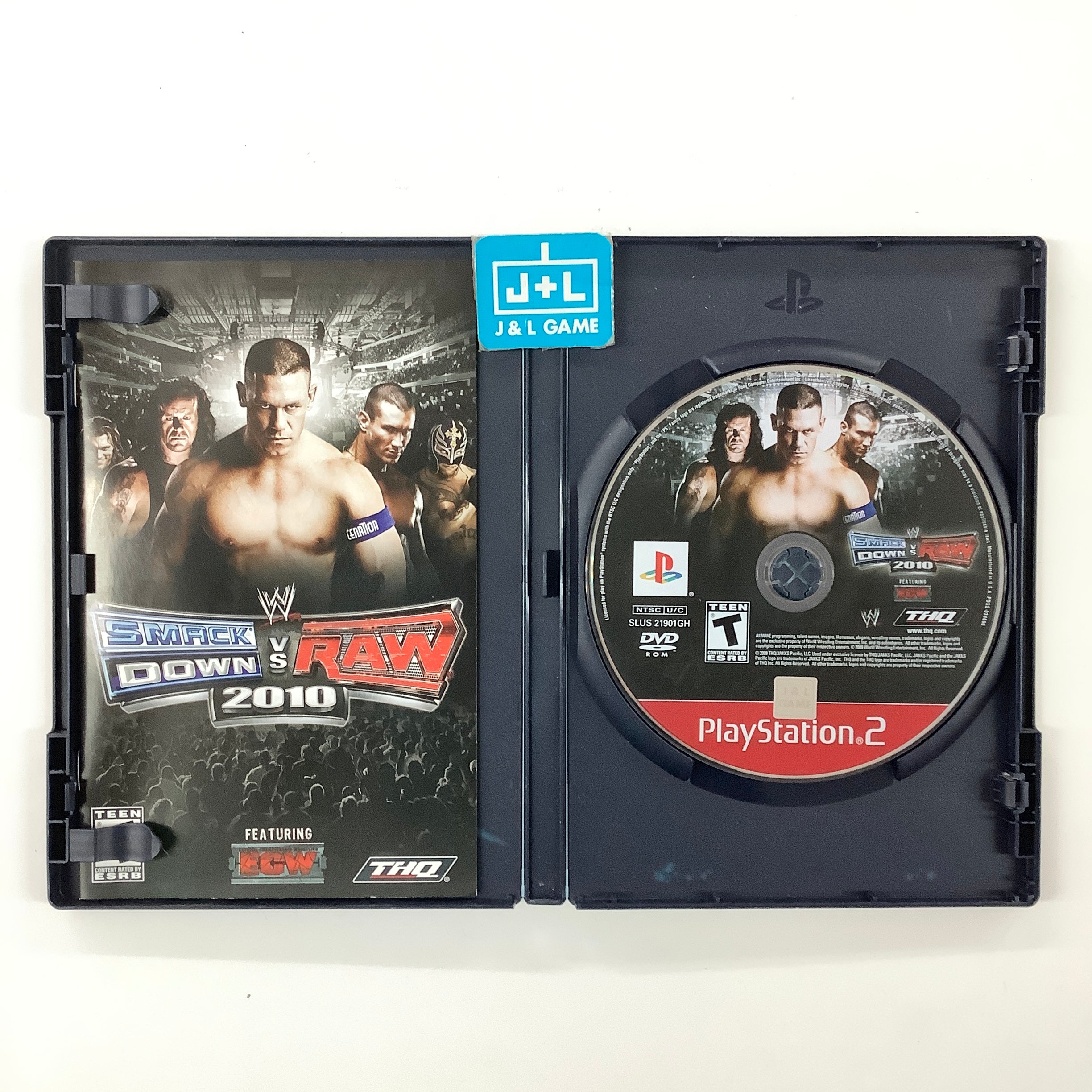 WWE SmackDown vs. Raw 2010 (Greatest Hits) - (PS2) PlayStation 2 [Pre-Owned] Video Games THQ