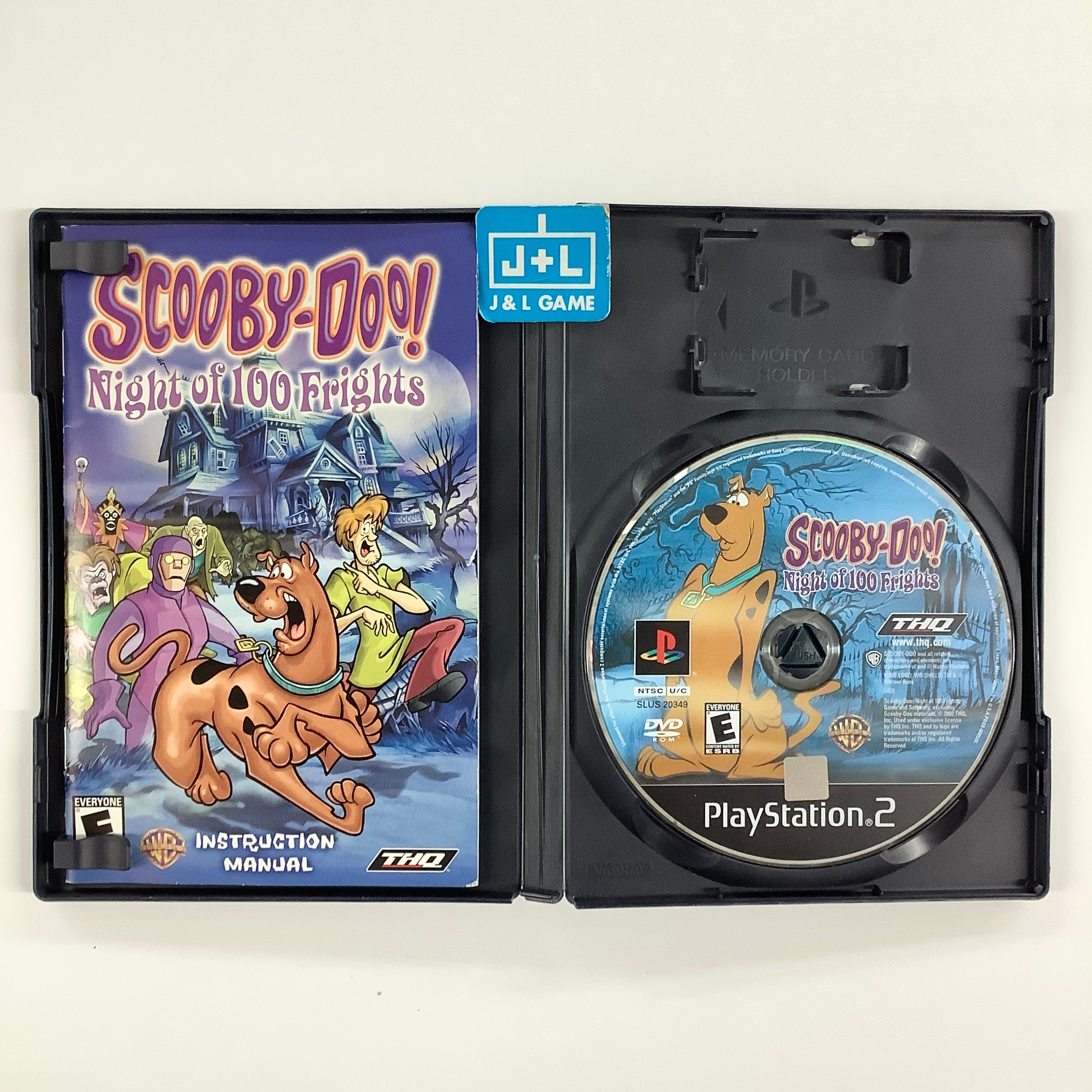 Scooby-Doo! Night of 100 Frights - (PS2) PlayStation 2 [Pre-Owned] Video Games THQ
