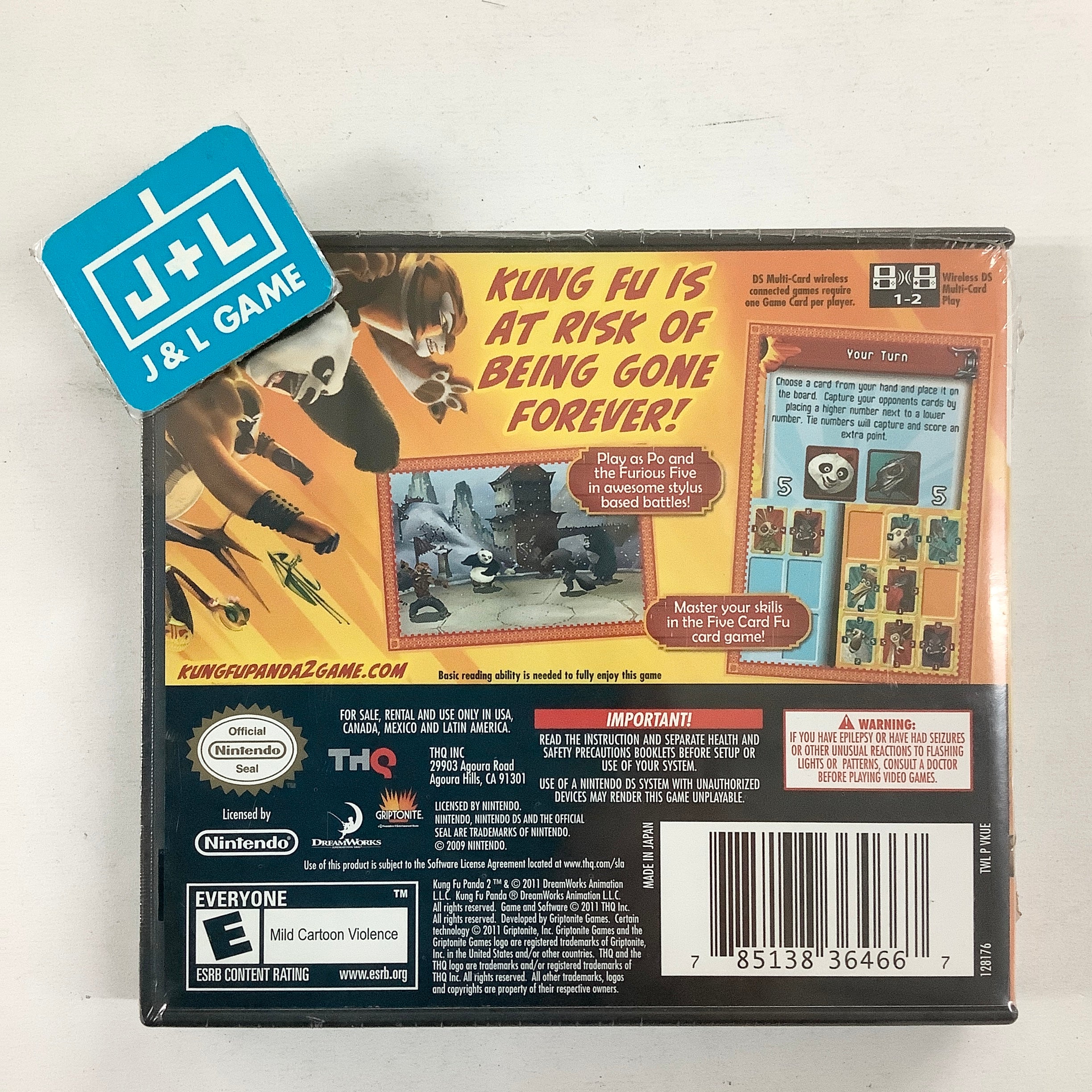 Kung Fu Panda 2 - (NDS) Nintendo DS | J&L Game
