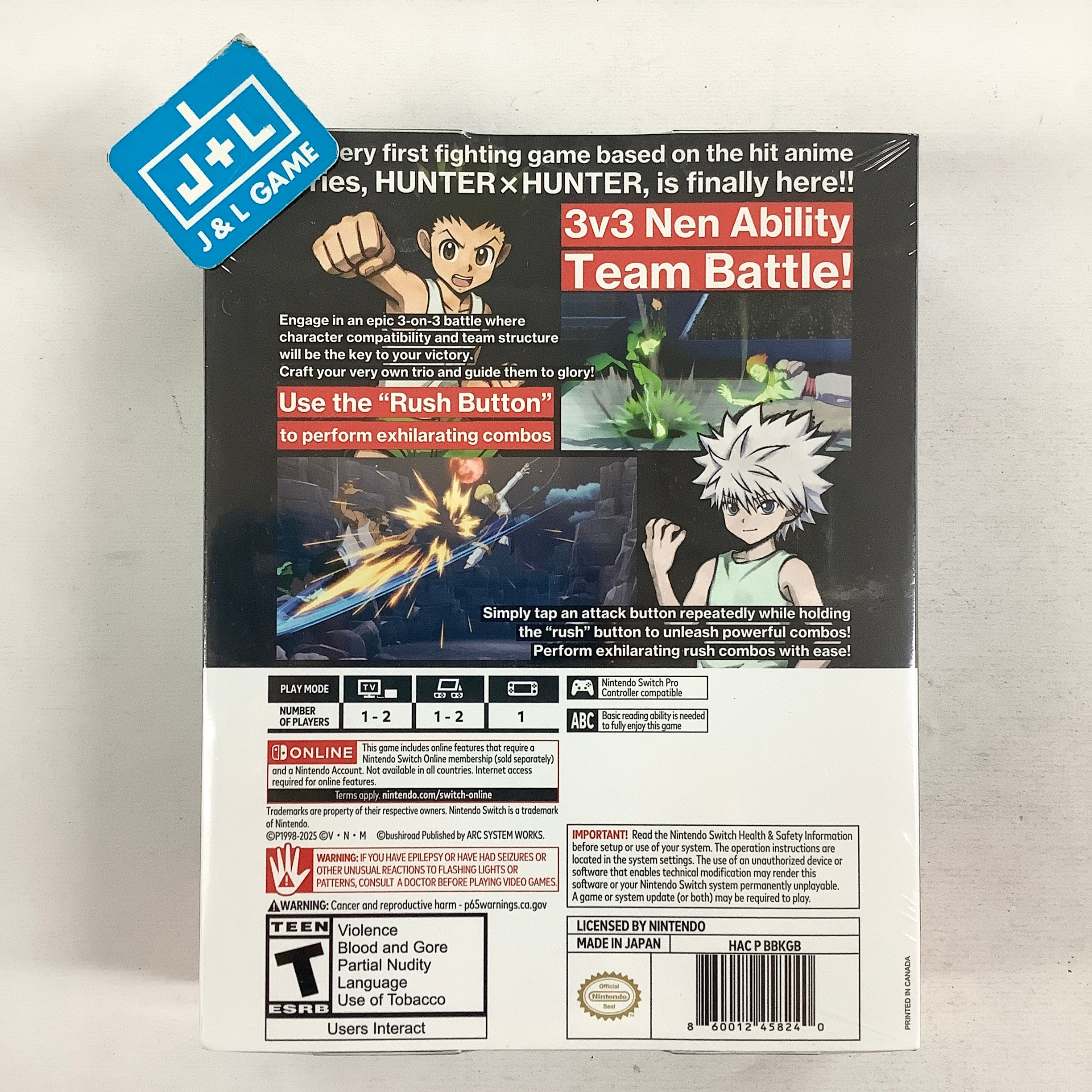 Hunter x Hunter: Nen x Impact (Limited Edition) - (NSW) Nintendo Switch Video Games KT