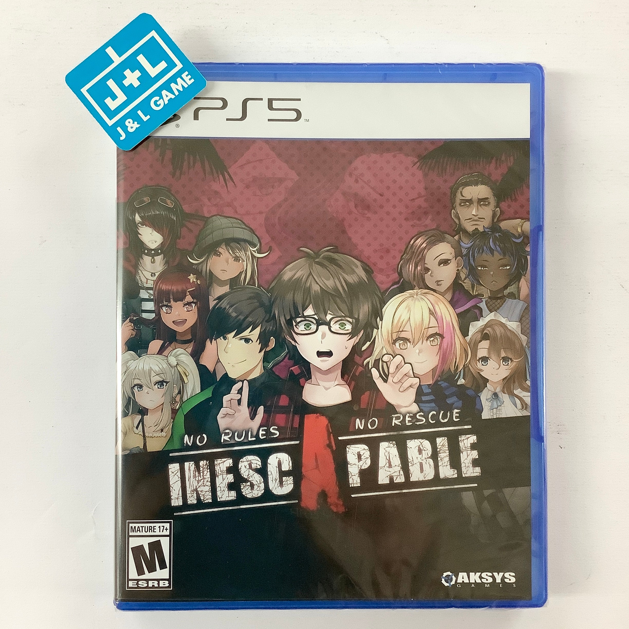 Inescapable: No Rules, No Rescue - (PS5) PlayStation 5 Video Games Aksys   
