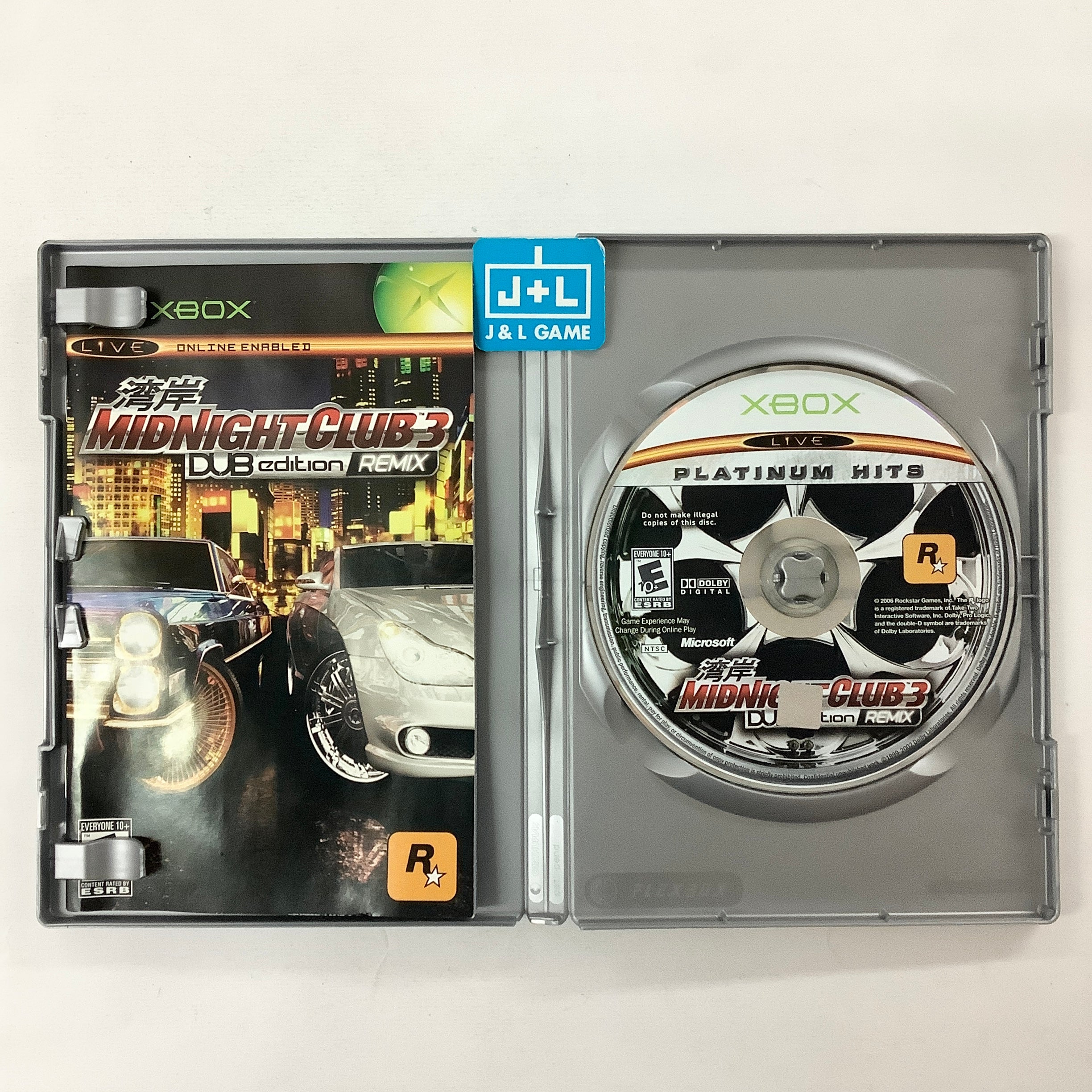 Midnight Club 3: DUB Edition Remix (Platinum Hits) - (XB) Xbox