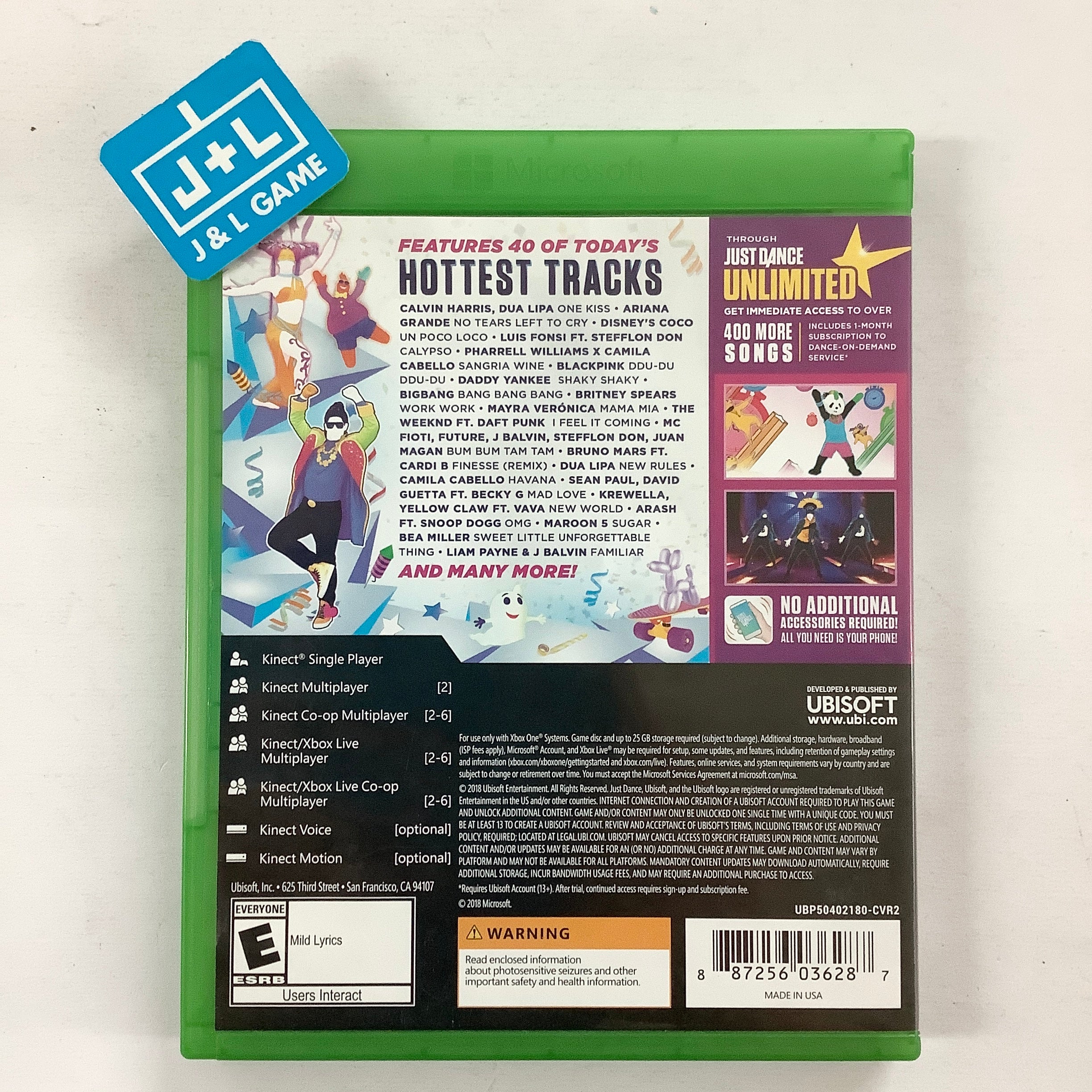 Just Dance 2019 - (XB1) Xbox One [Pre-Owned] Video Games Ubisoft   