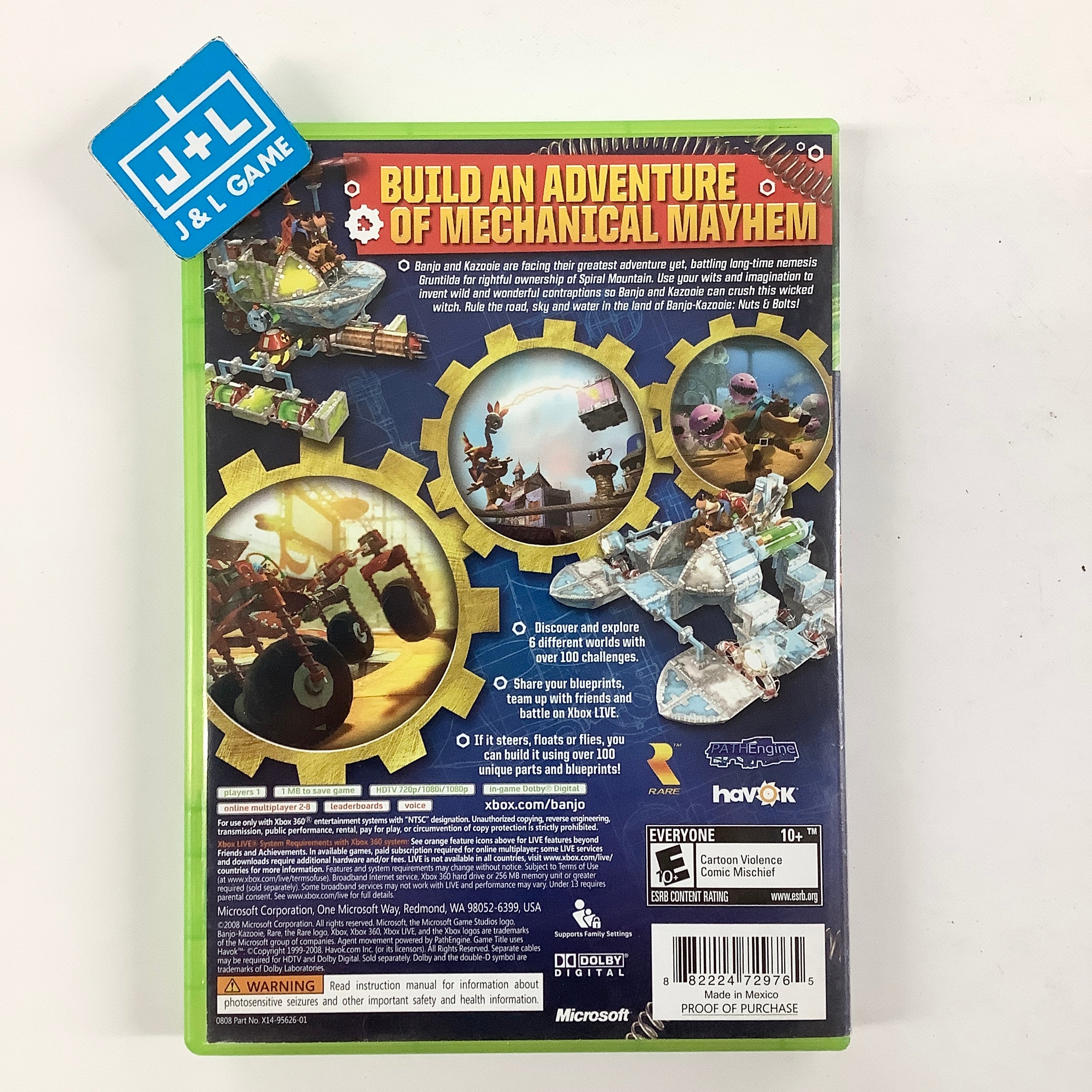 Banjo-Kazooie: Nuts & Bolts - Xbox 360 [Pre-Owned]