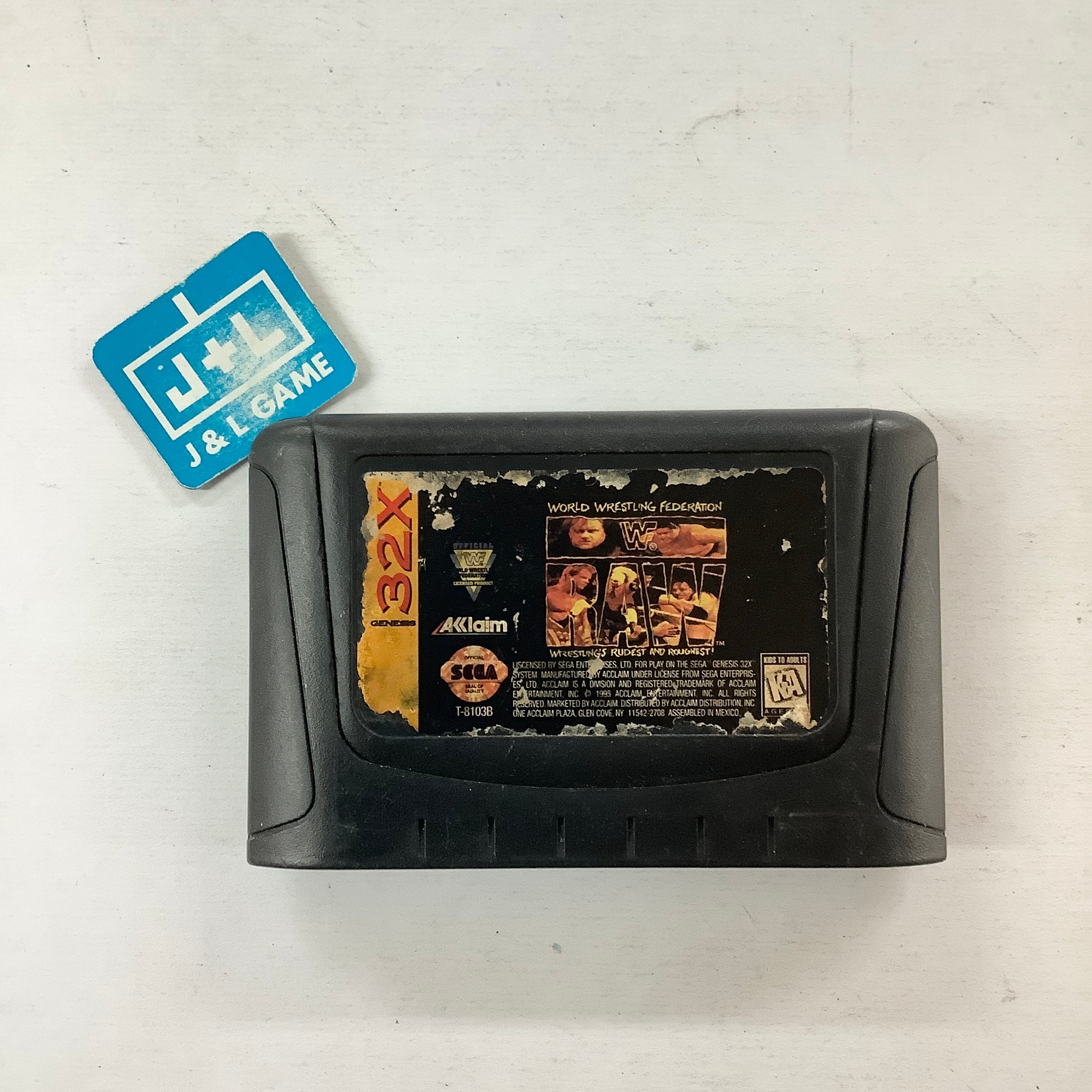 WWF Raw - SEGA 32X [Pre-Owned] Video Games SEGA   