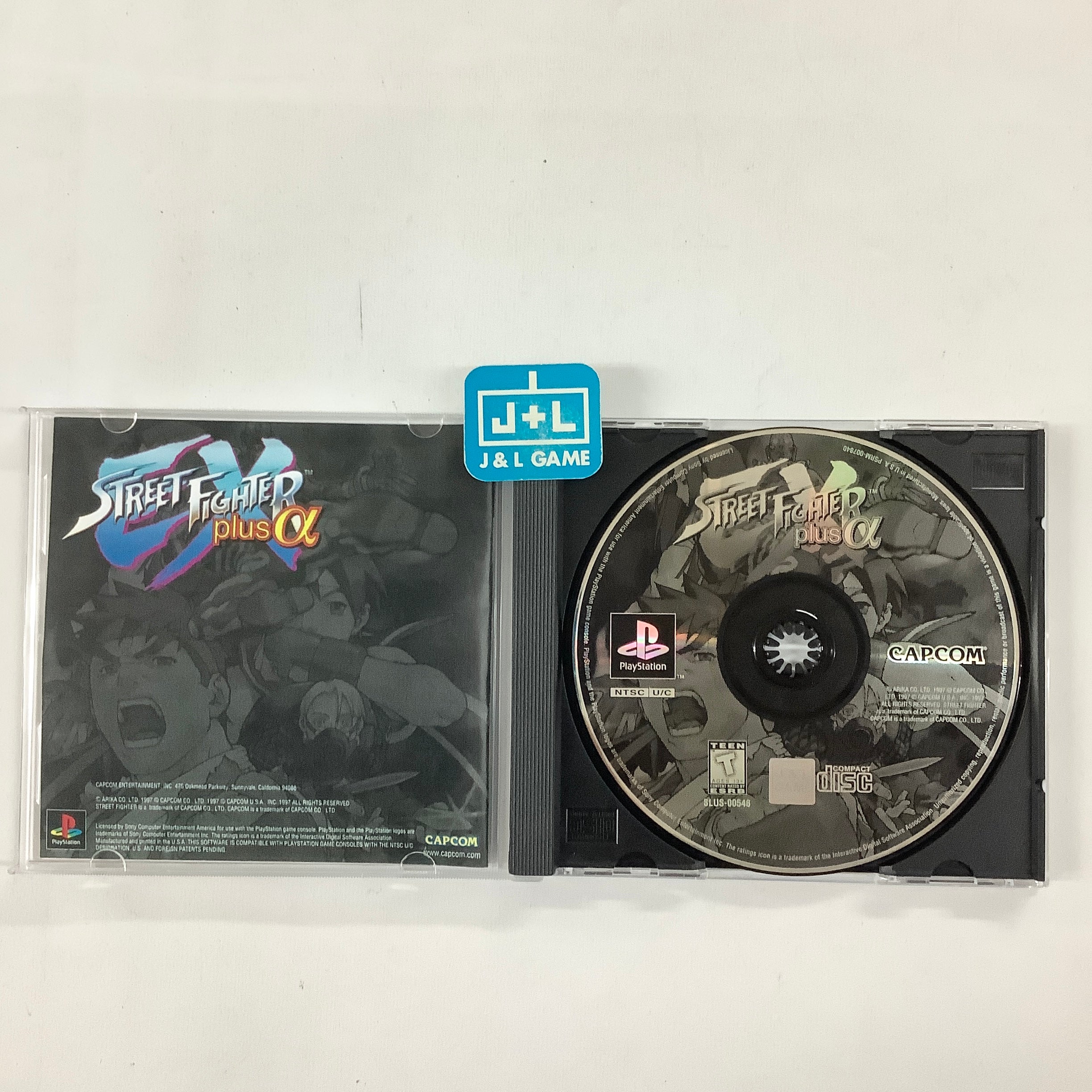 PS1 - Street Fighter plus Alpha Spielanleitung / Handbuch / Manual PS1 - Street Fighter plus Alpha Spielanleitung / Handbuch / Manual