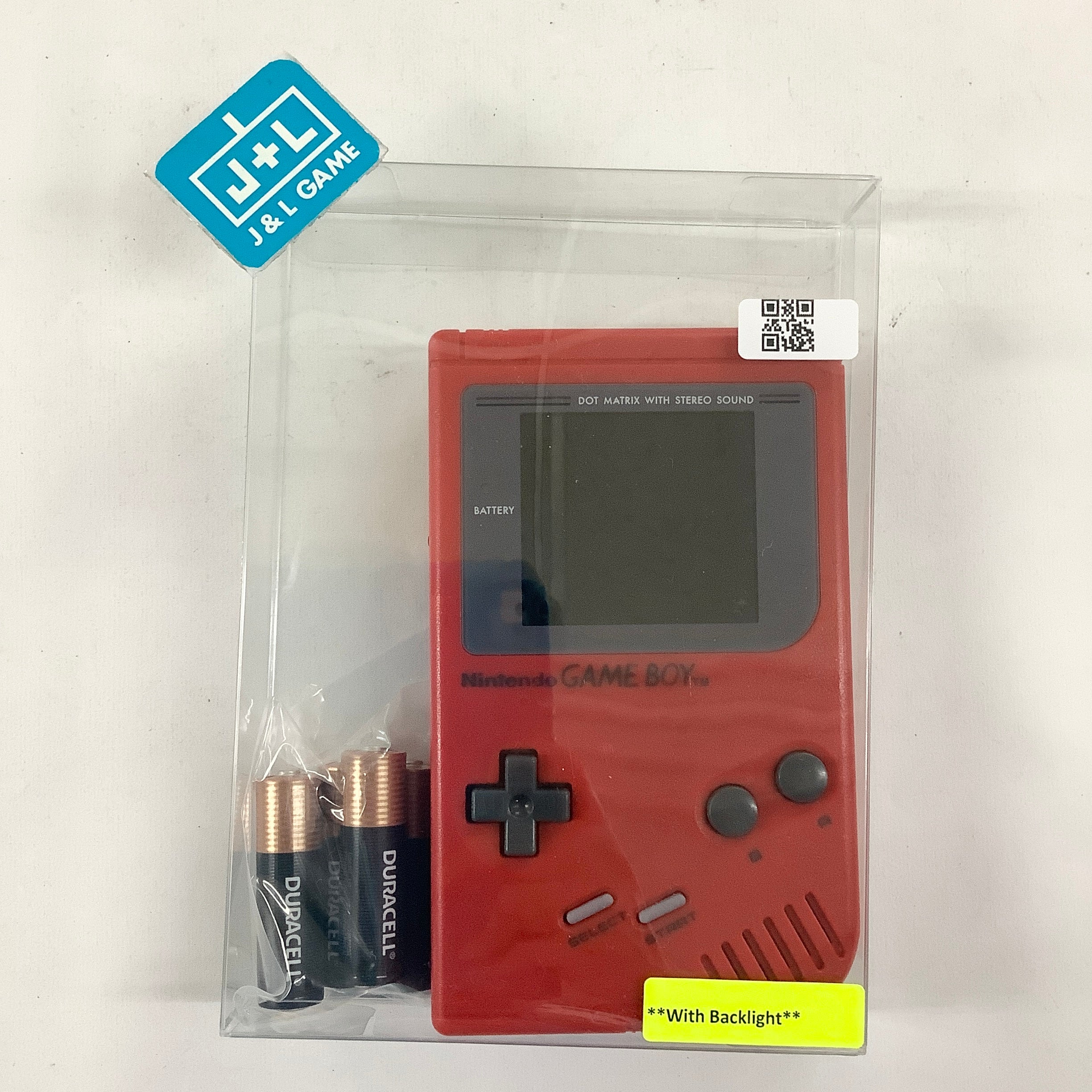 Nintendo Game Boy (Radiant Red With Backlight) - (GB) Game Boy [Pre-Owned] Consoles Nintendo   