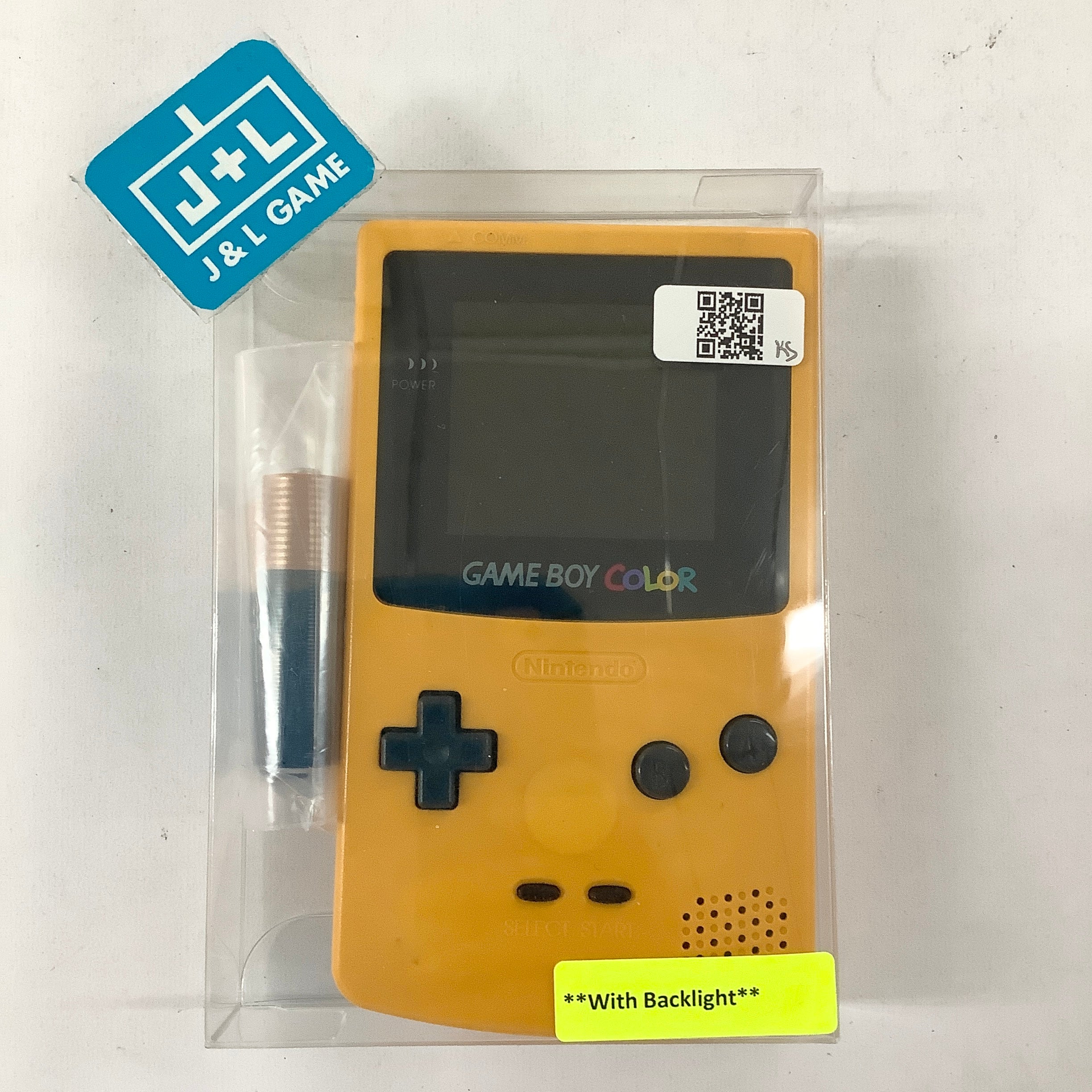 Nintendo Game Boy Color Console (Yellow With Backlight) - (GBC) Game B ...