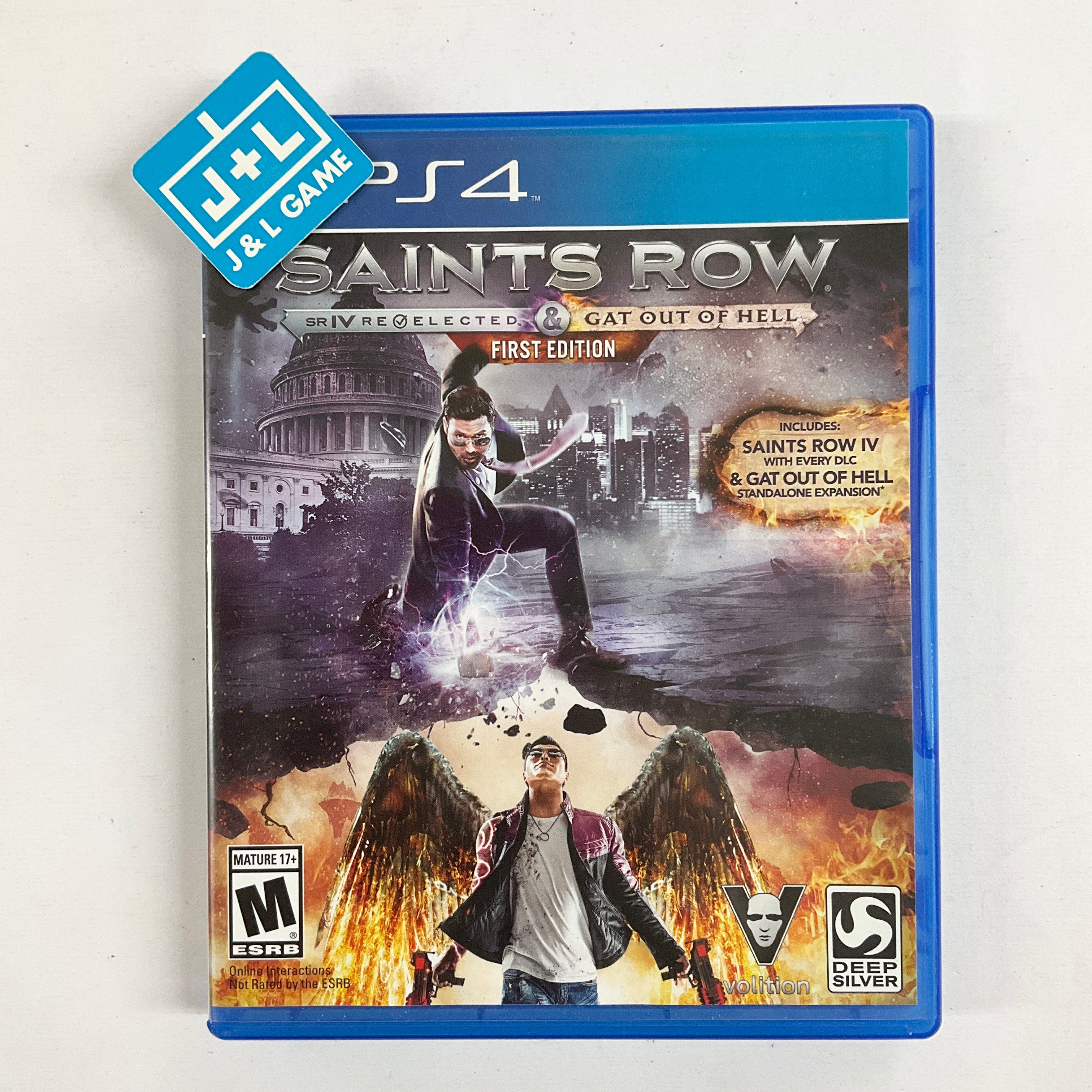 Saints Row IV: Re-Elected & Gat Out of Hell - (PS4) PlayStation 4 [Pre-Owned] Video Games Deep Silver   