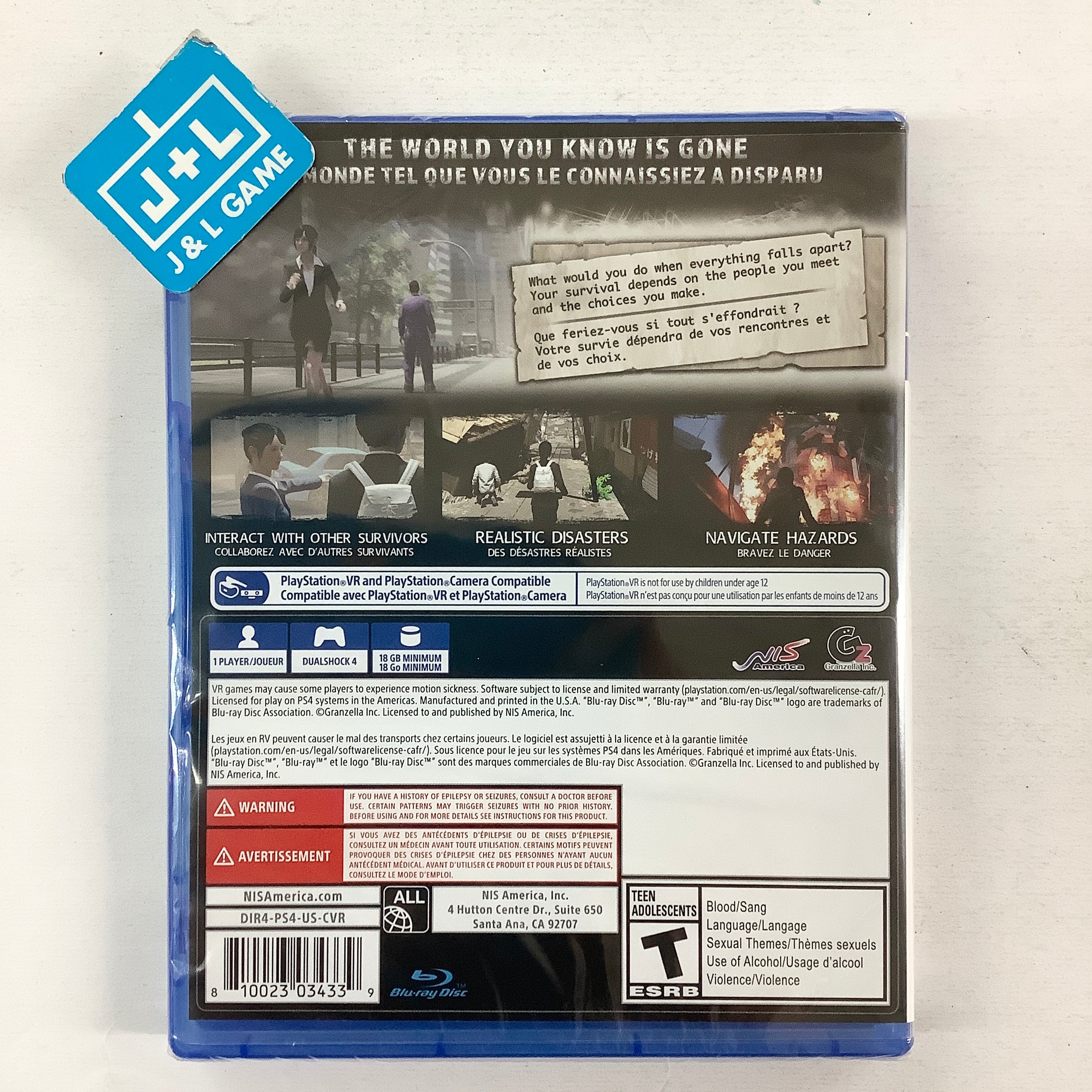 Disaster Report 4: Summer Memories - (PS4) PlayStation 4 Video Games NIS America