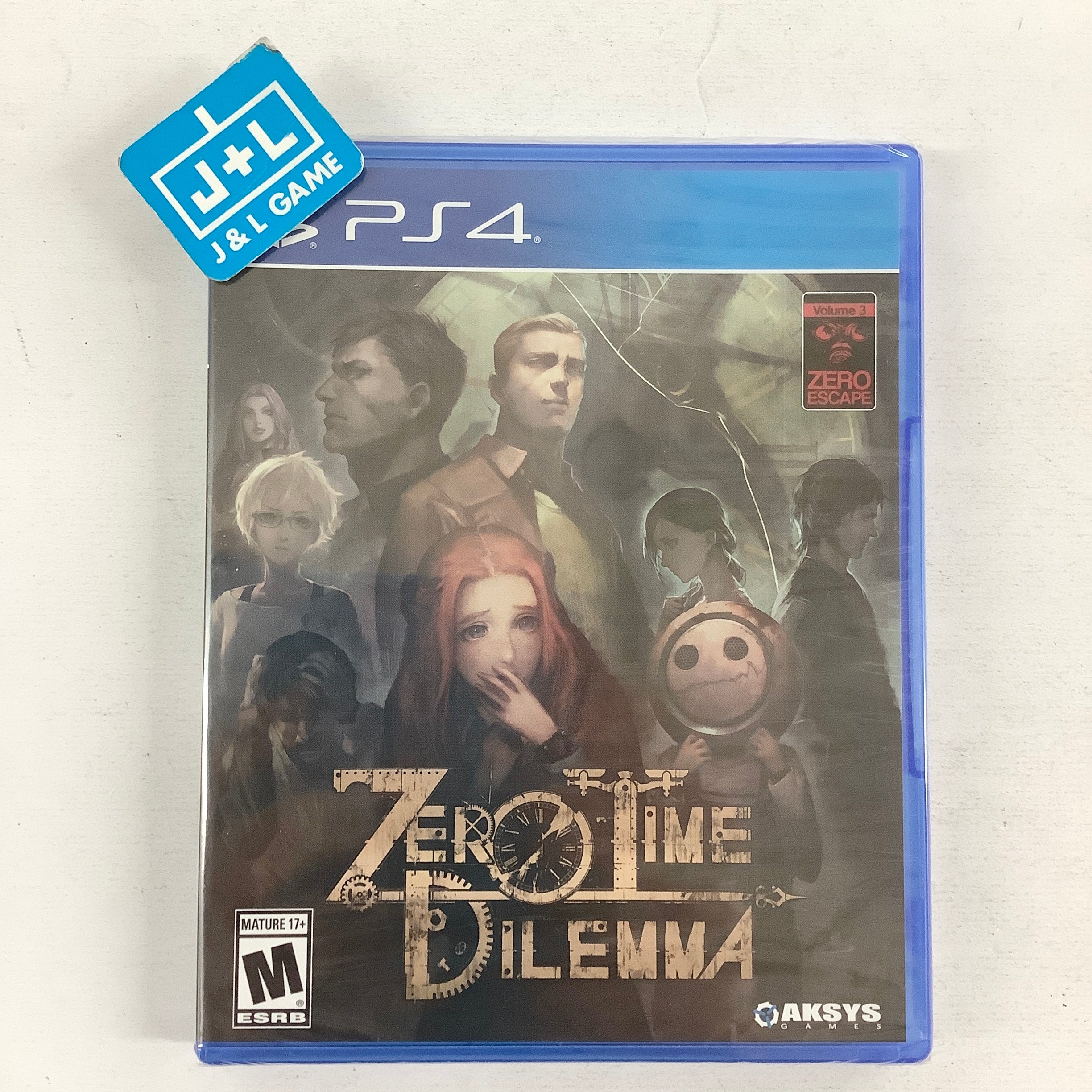 Zero Escape: Zero Time Dilemma - (PS4) PlayStation 4 Video Games Aksys Games