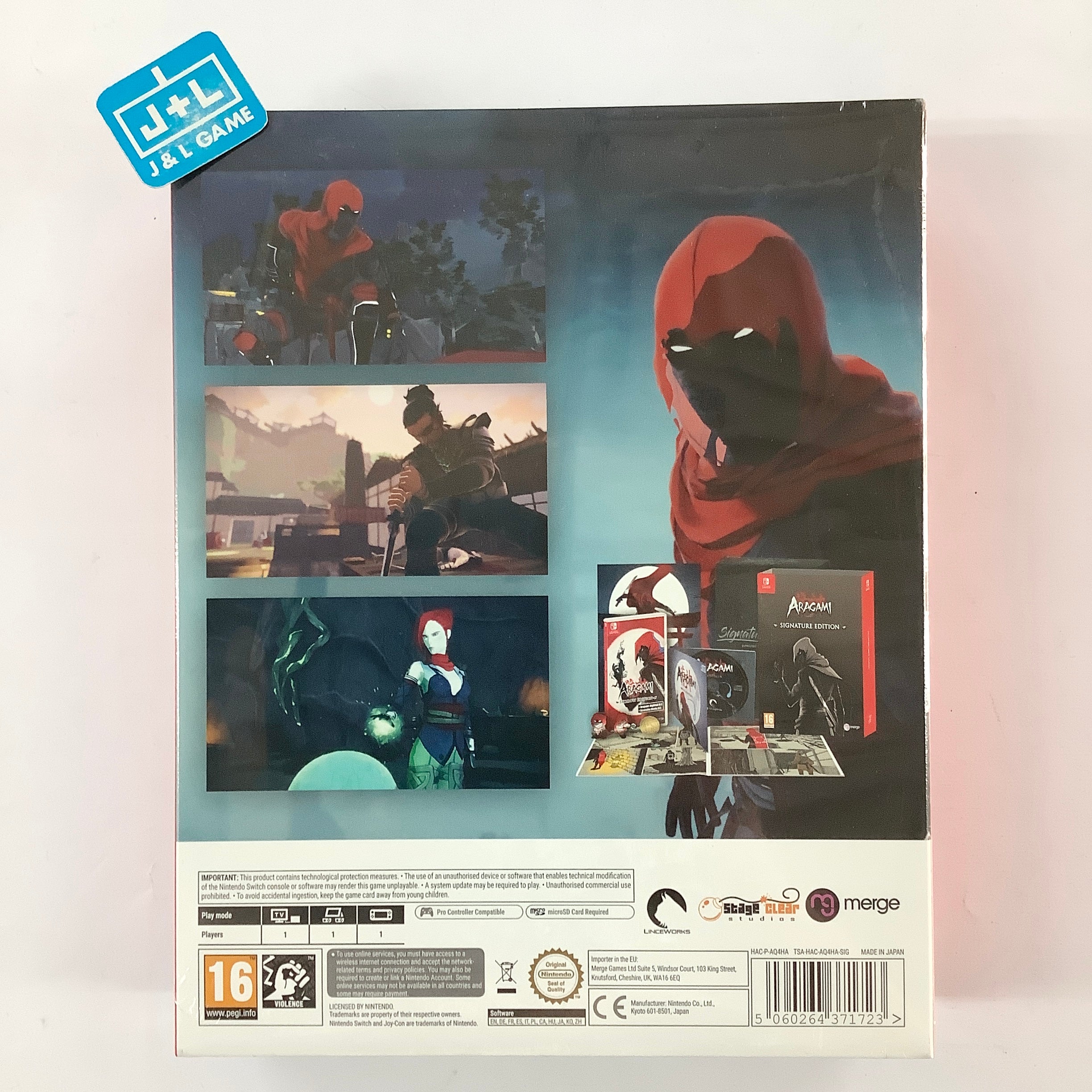 Aragami Signature Edition - (NSW) Nintendo Switch (European Import) Video Games Merge Games   