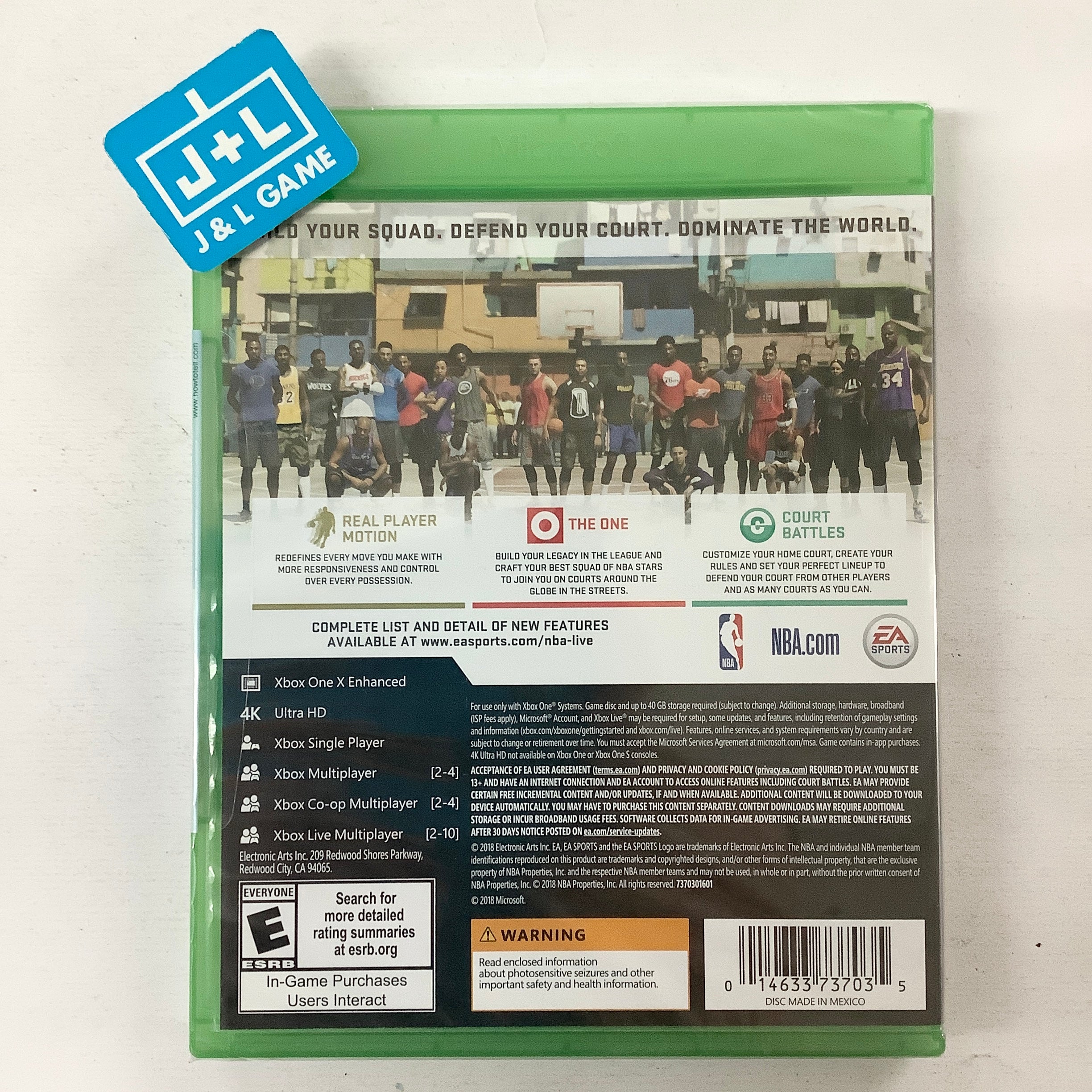 NBA Live 19 - (XB1) Xbox One Video Games Electronic Arts   