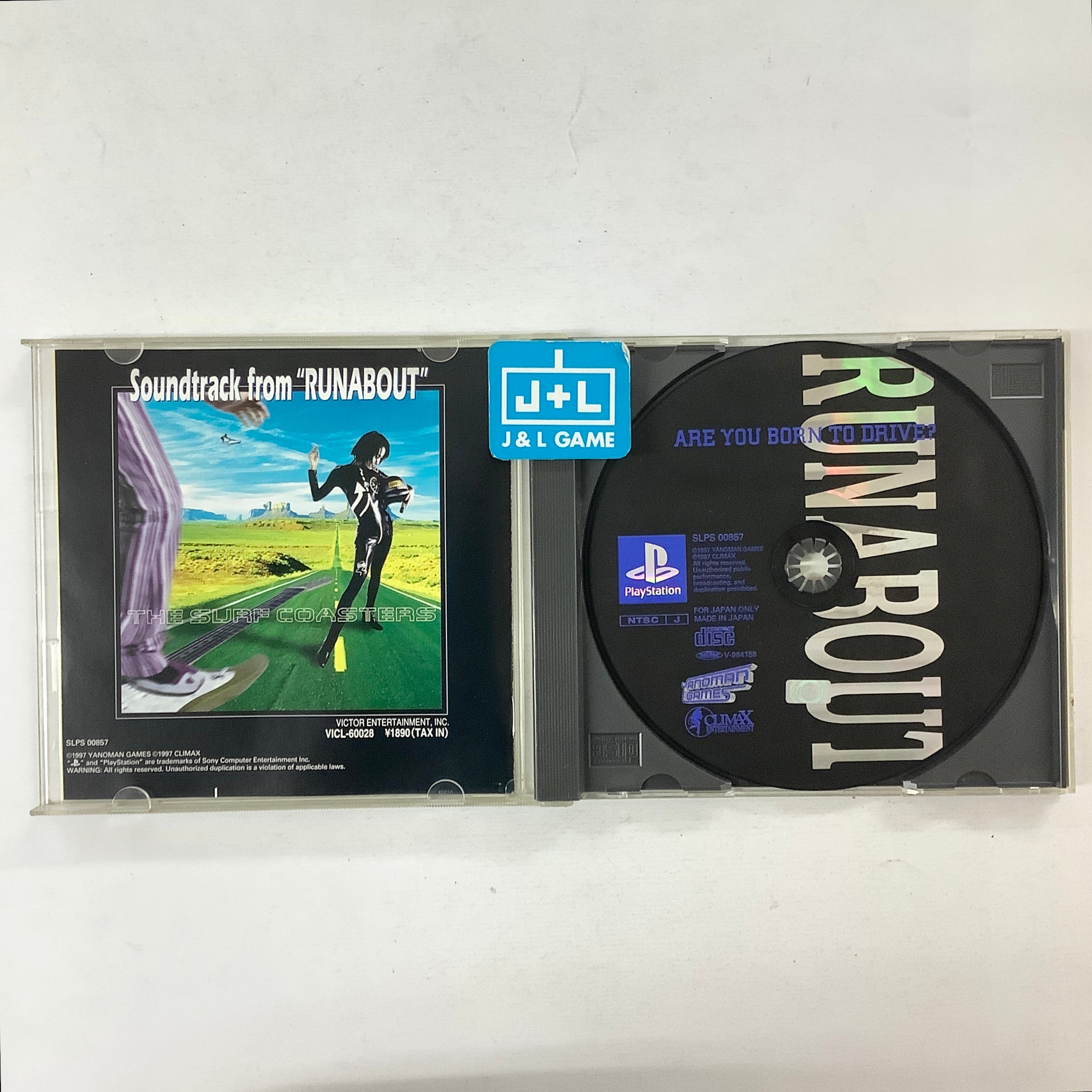 Runabout - (PS1) PlayStation 1 (Japanese Import) [Pre-Owned] Video Games Yanoman