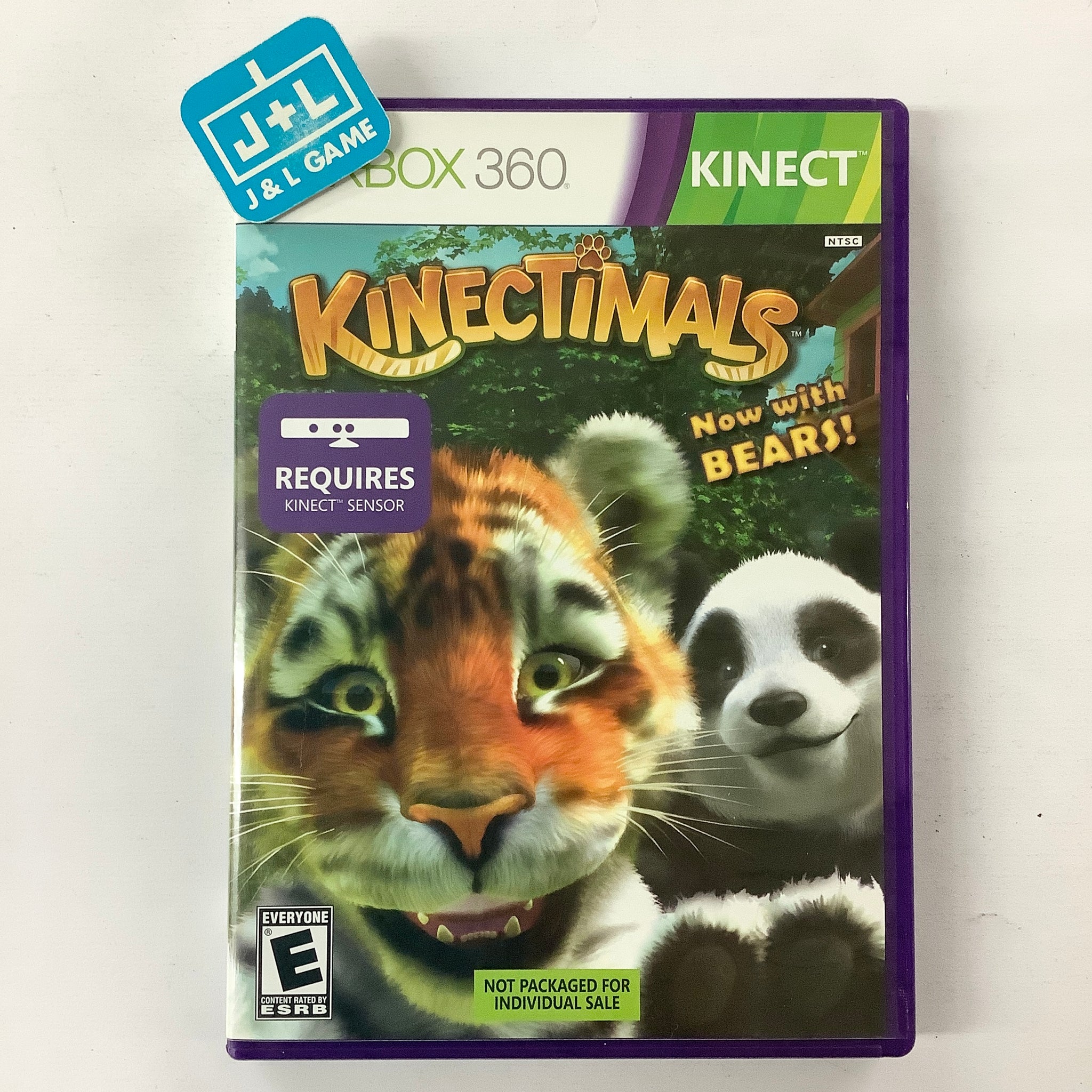 Kinectimals: Now with Bears! (Kinect Required) - Xbox 360 [Pre-Owned] Video Games Microsoft Game Studios   