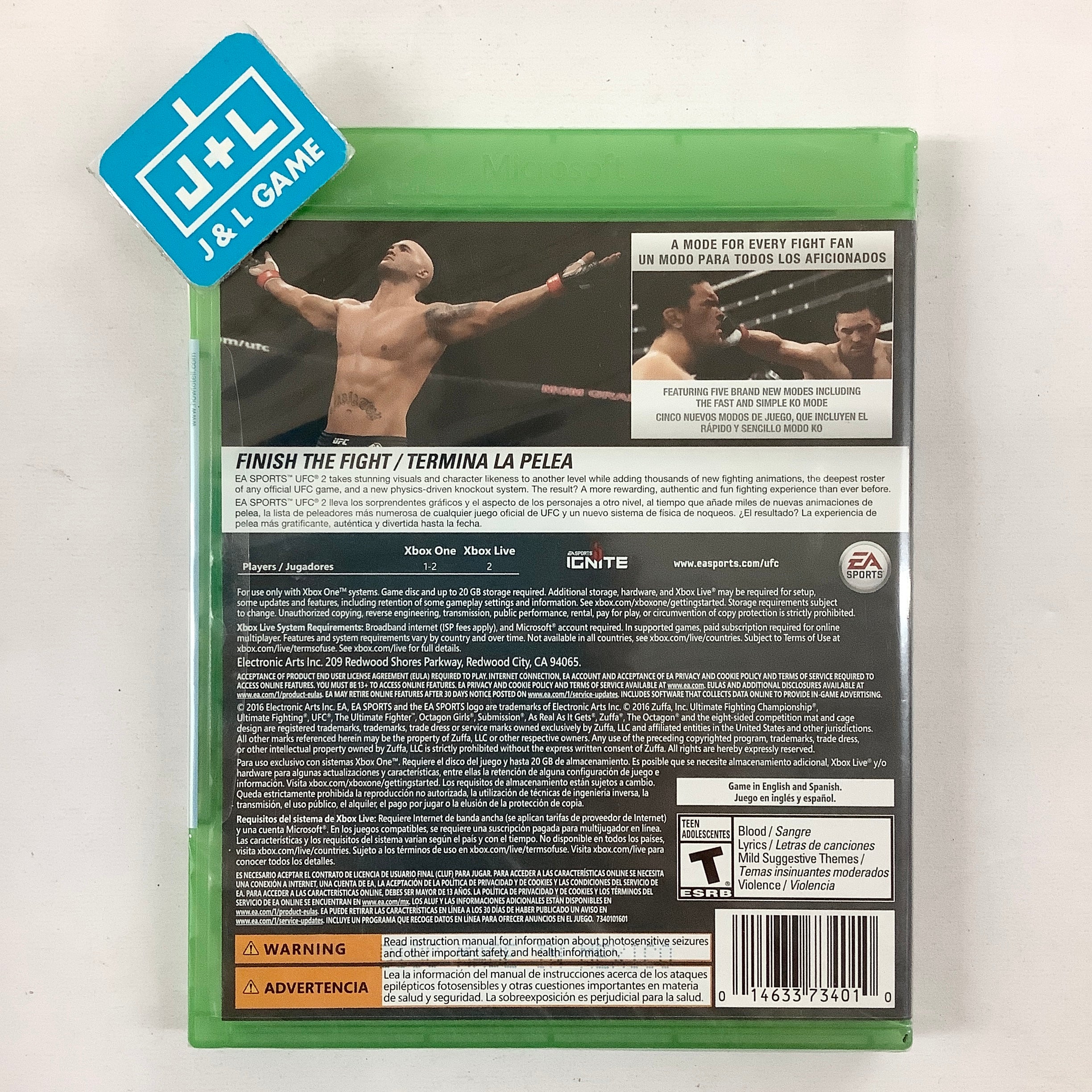 UFC 2 - (XB1) Xbox One Video Games EA Sports   
