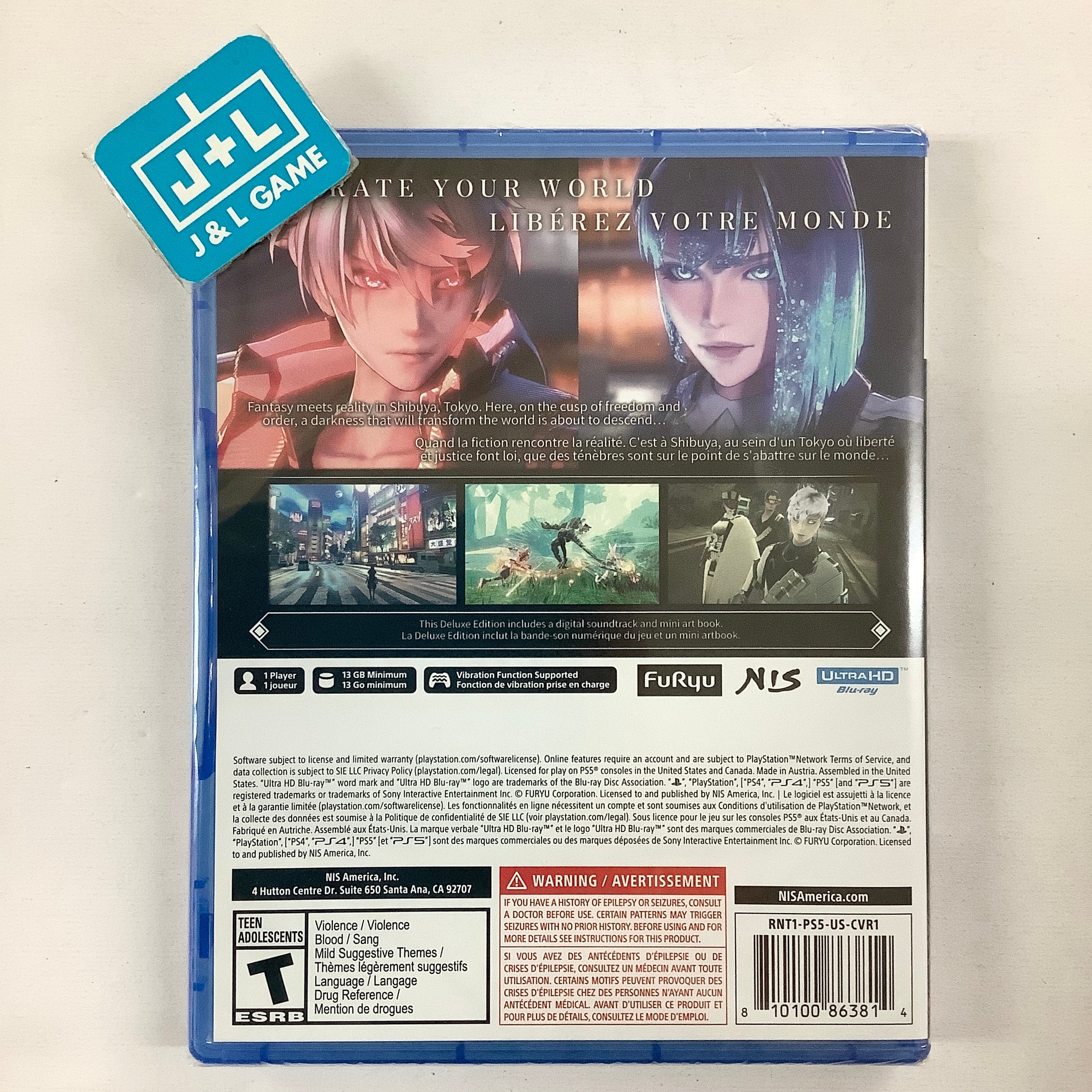 REYNATIS: Deluxe Edition - (PS5) PlayStation 5 Video Games NIS America   