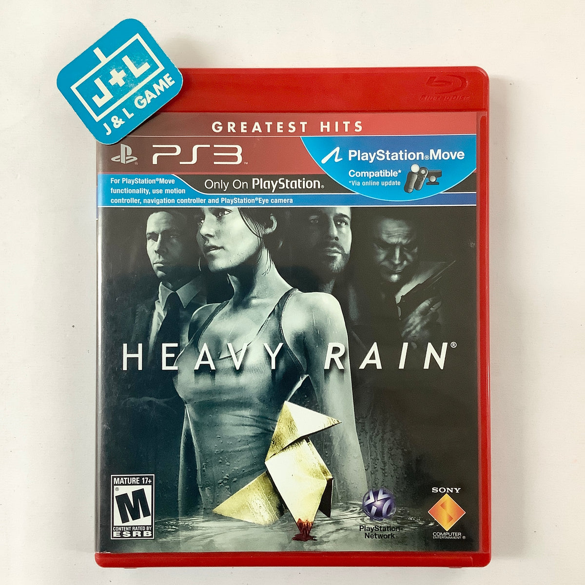 Heavy Rain [Essentials] - Jeu PlayStation 3 - Édition Sony - État Très Bon