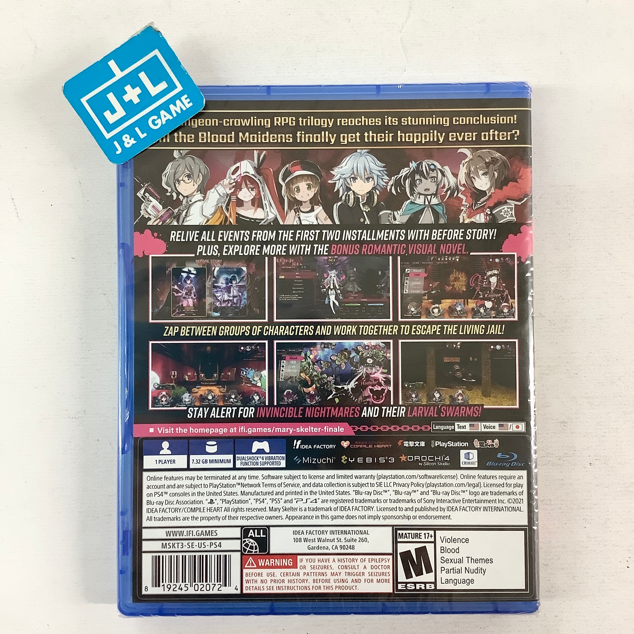Mary Skelter Finale - (PS4) PlayStation 4 | J&L Game