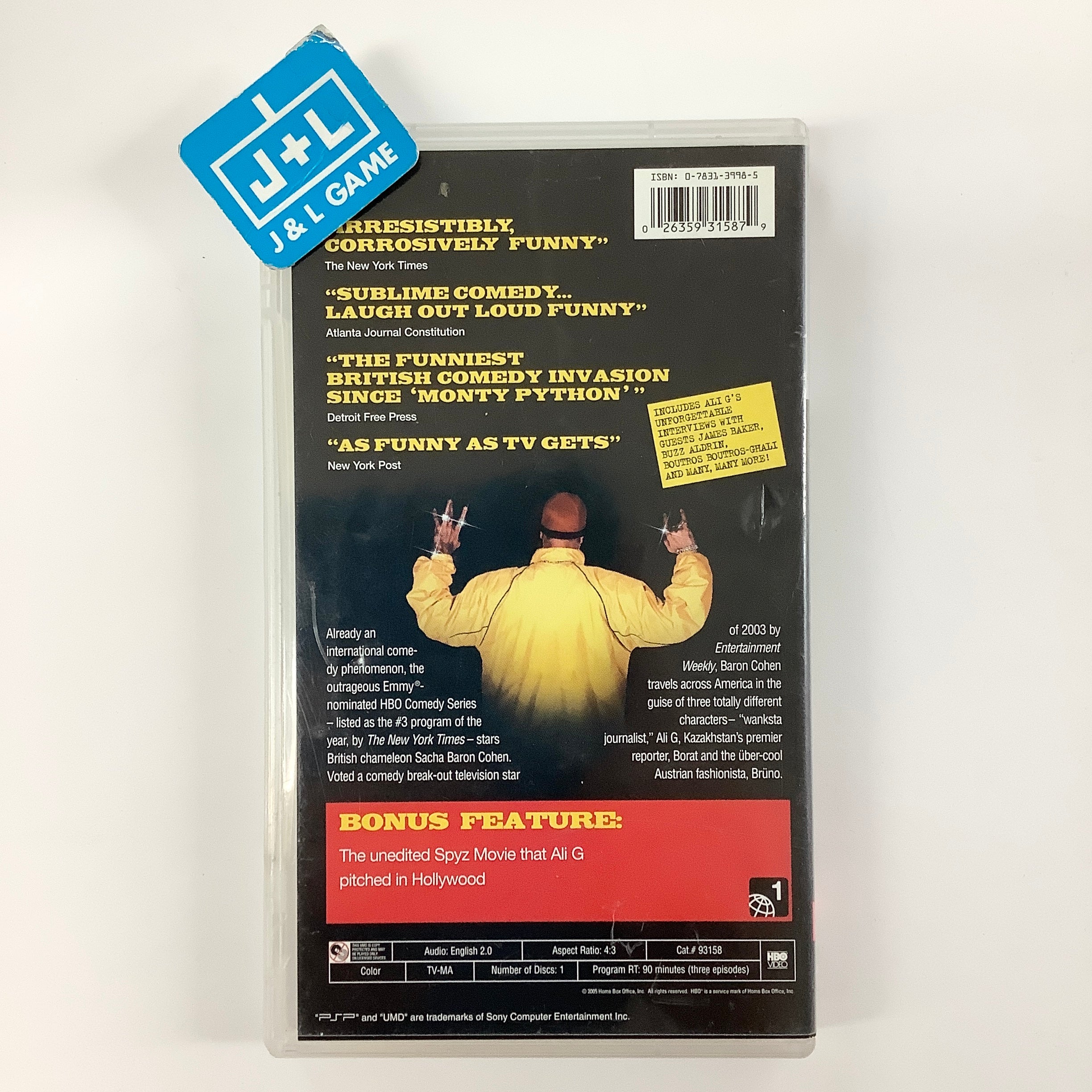 Da Ali G Show: Da Compleet First Seazon (Disc 2) - PSP UMD Video [Pre-Owned] Home Sony Pictures