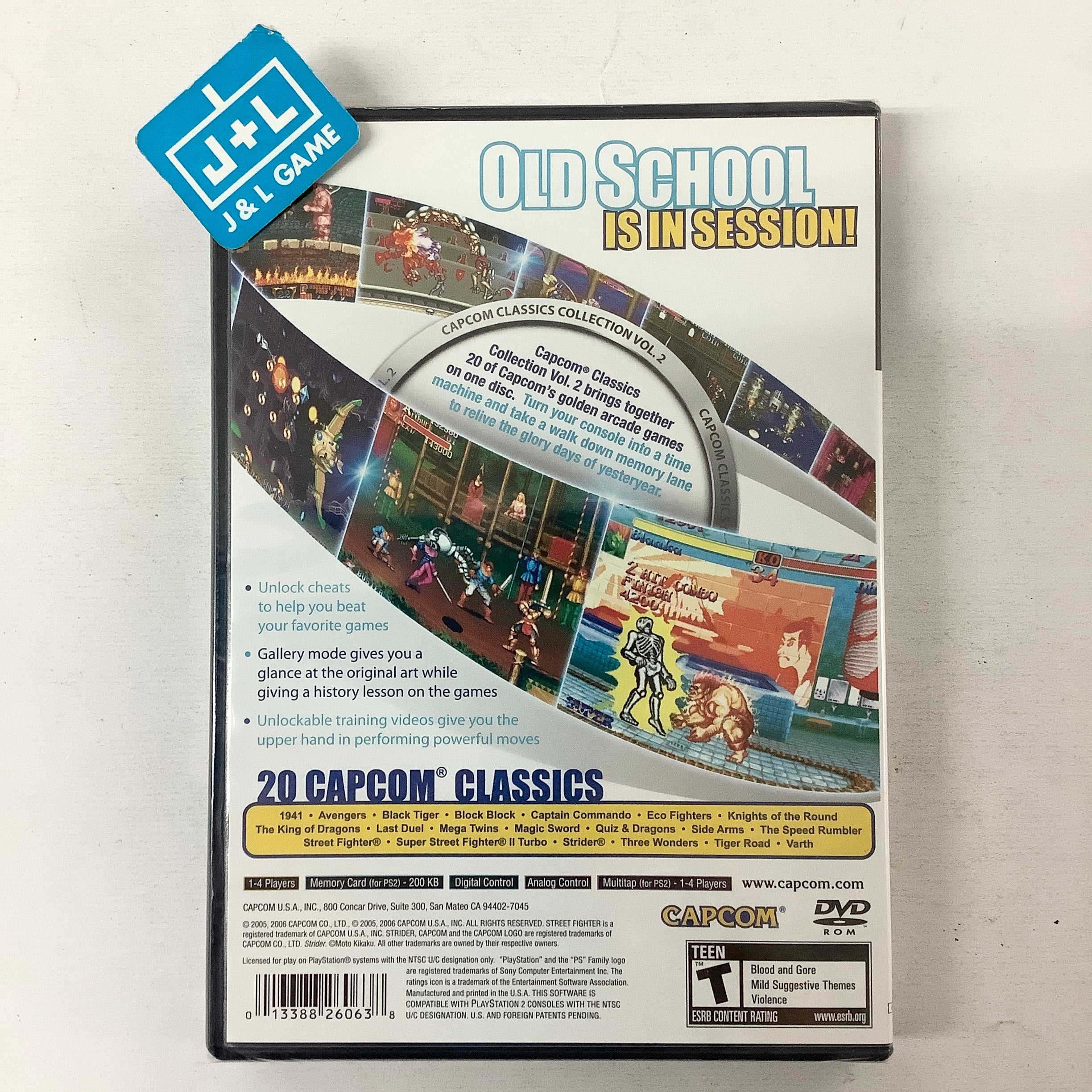 Capcom Classics Collection Volume 2 - (PS2) PlayStation 2 | J&L Game