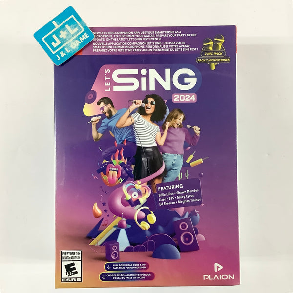 Let's Sing 2024 (2 Microphone Pack) - (NSW) Nintendo Switch | J&L Game