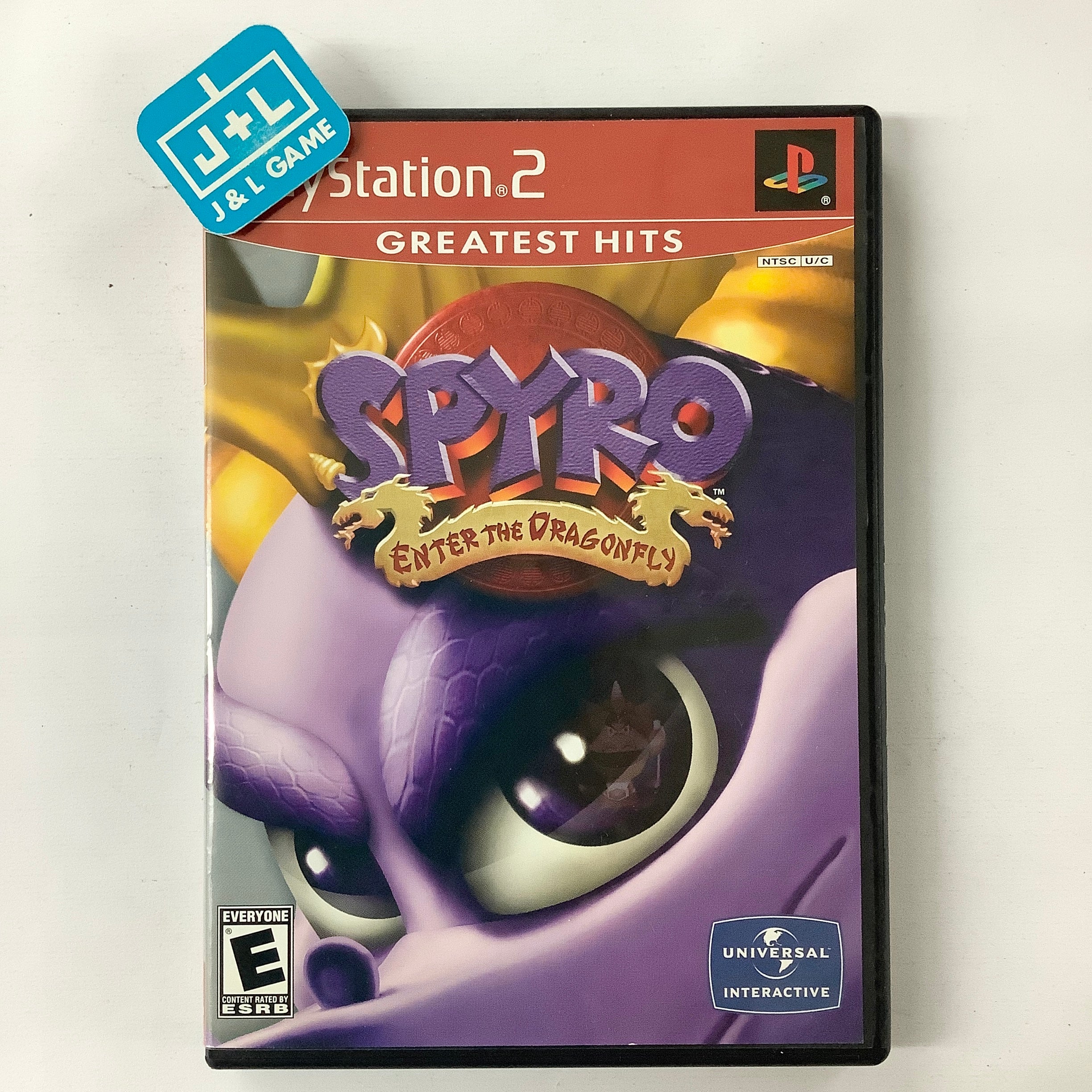 Spyro: Enter the Dragonfly (Greatest Hits) - (PS2) PlayStation 2 [Pre-Owned] Video Games Universal Interactive   