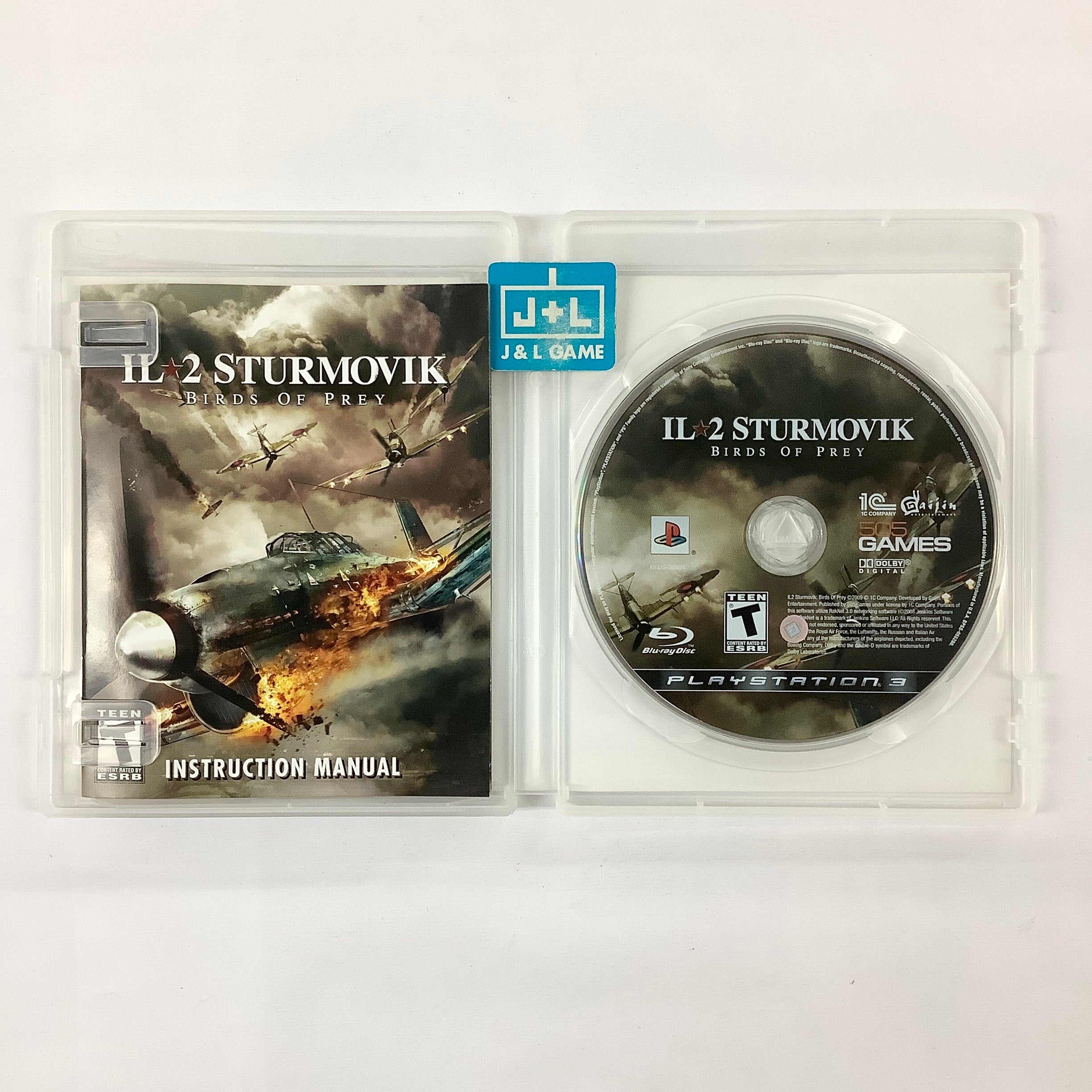 IL-2 Sturmovik: Birds of Prey - (PS3) PlayStation 3 [Pre-Owned] Video Games 505 Games   