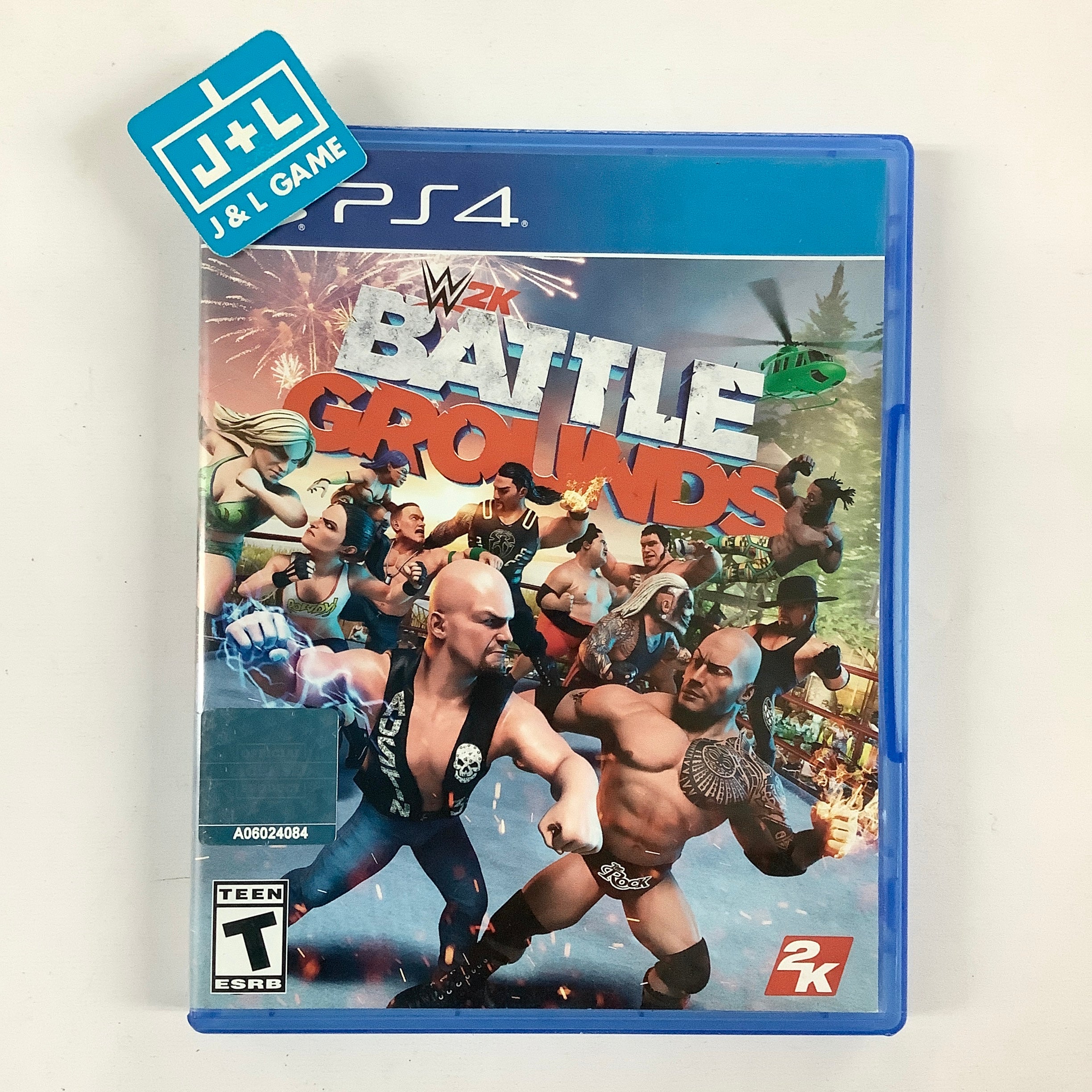 WWE 2K Battlegrounds Standard Edition - (PS4) PlayStation 4 [Pre-Owned] Video Games 2K   