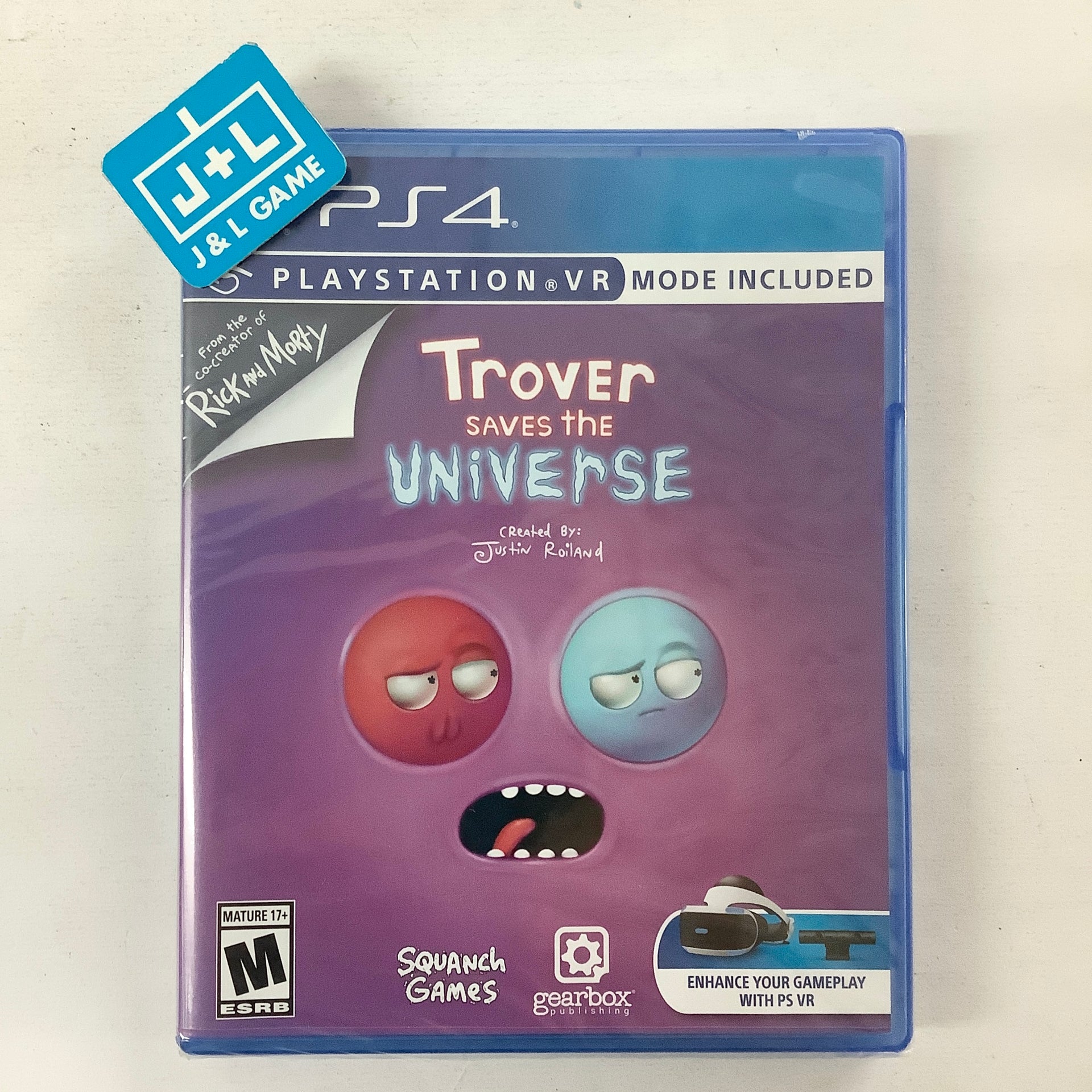 TROVER SAVES THE UNIVERSE NEUF SOUS BLISTER PS4 & PS5 - EDITION SONY