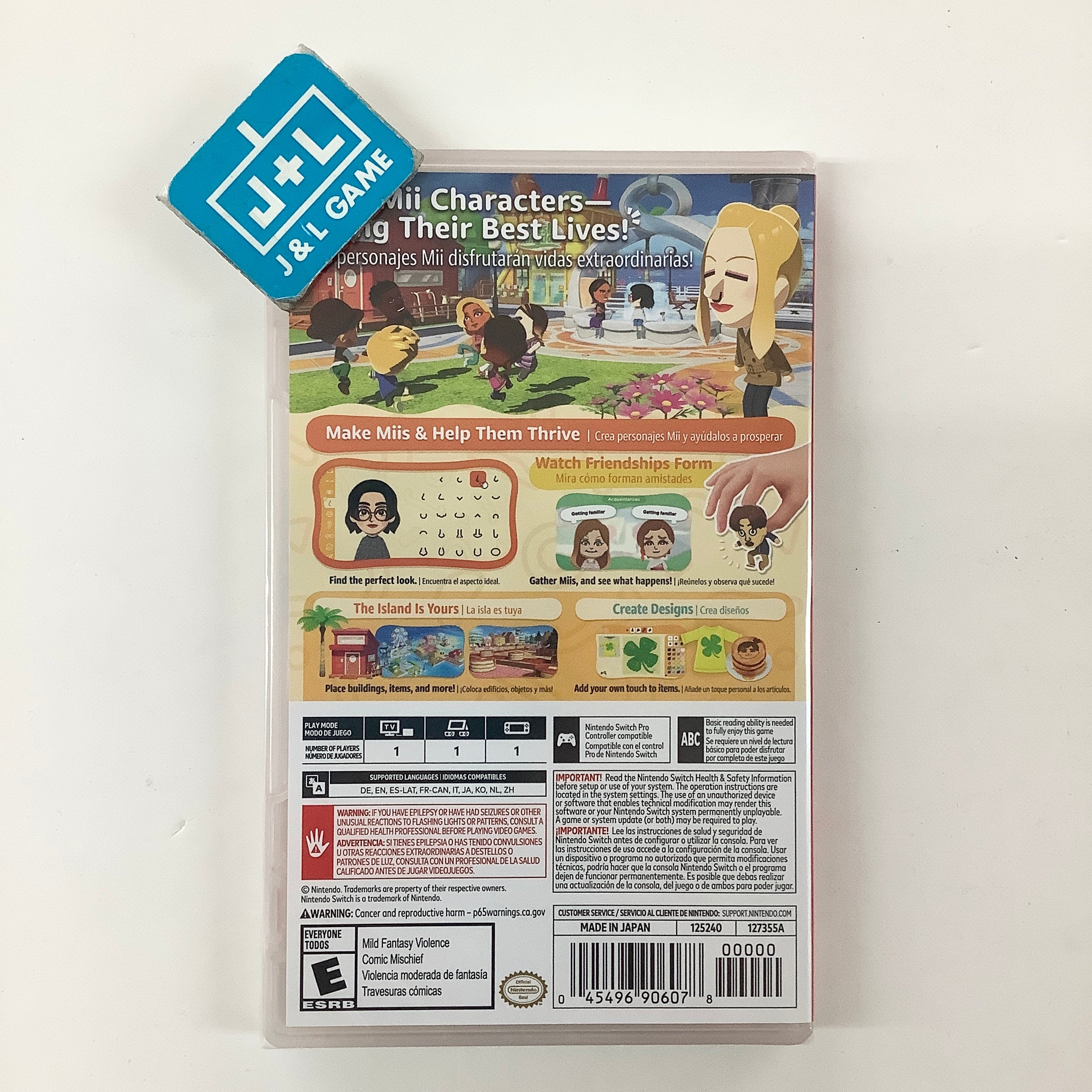 Tomodachi Life: Living the Dream - (NSW) Nintendo Switch Video Games Nintendo