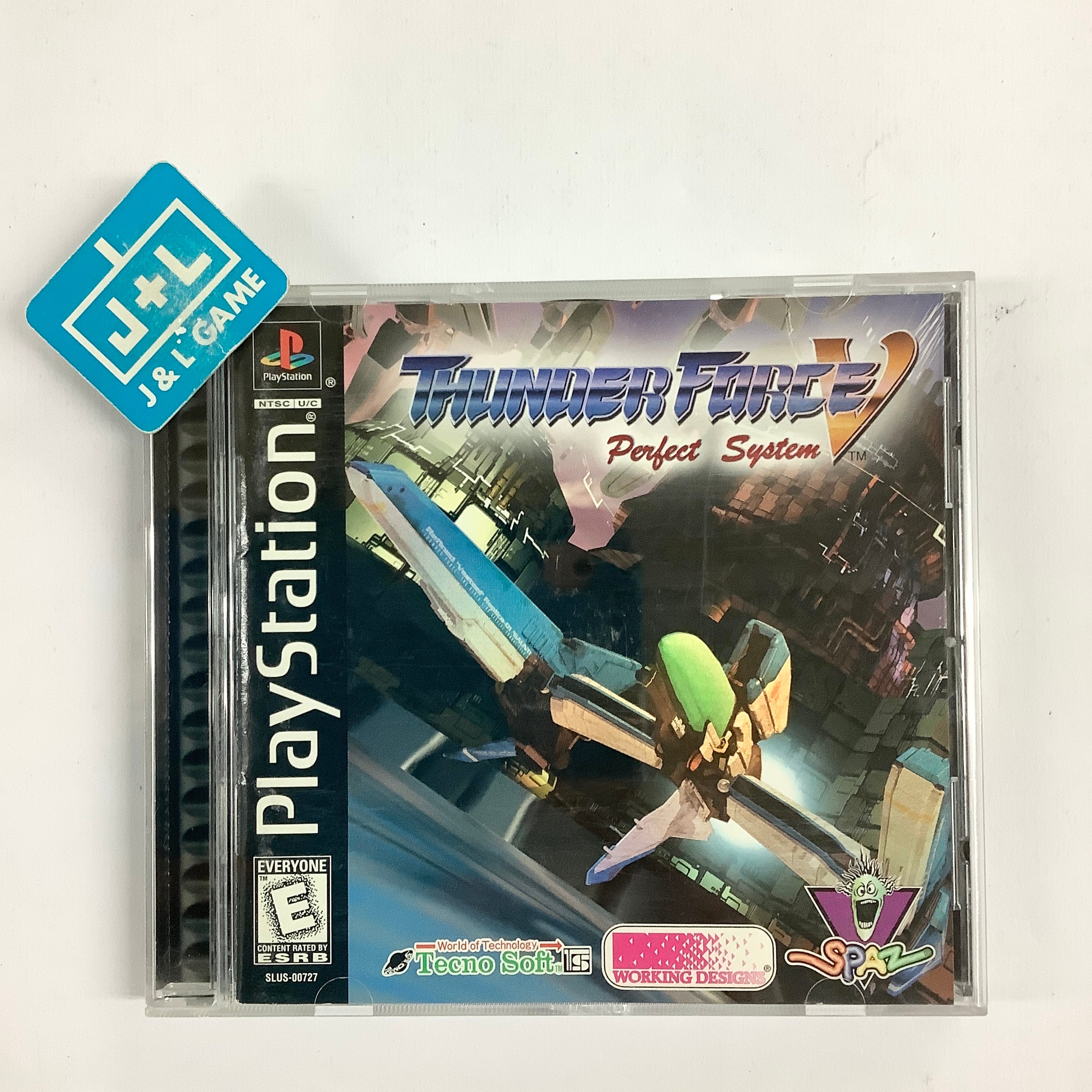 Thunder Force V: Perfect System - (PS1) PlayStation 1 [Pre-Owned] Video Games Working Designs   