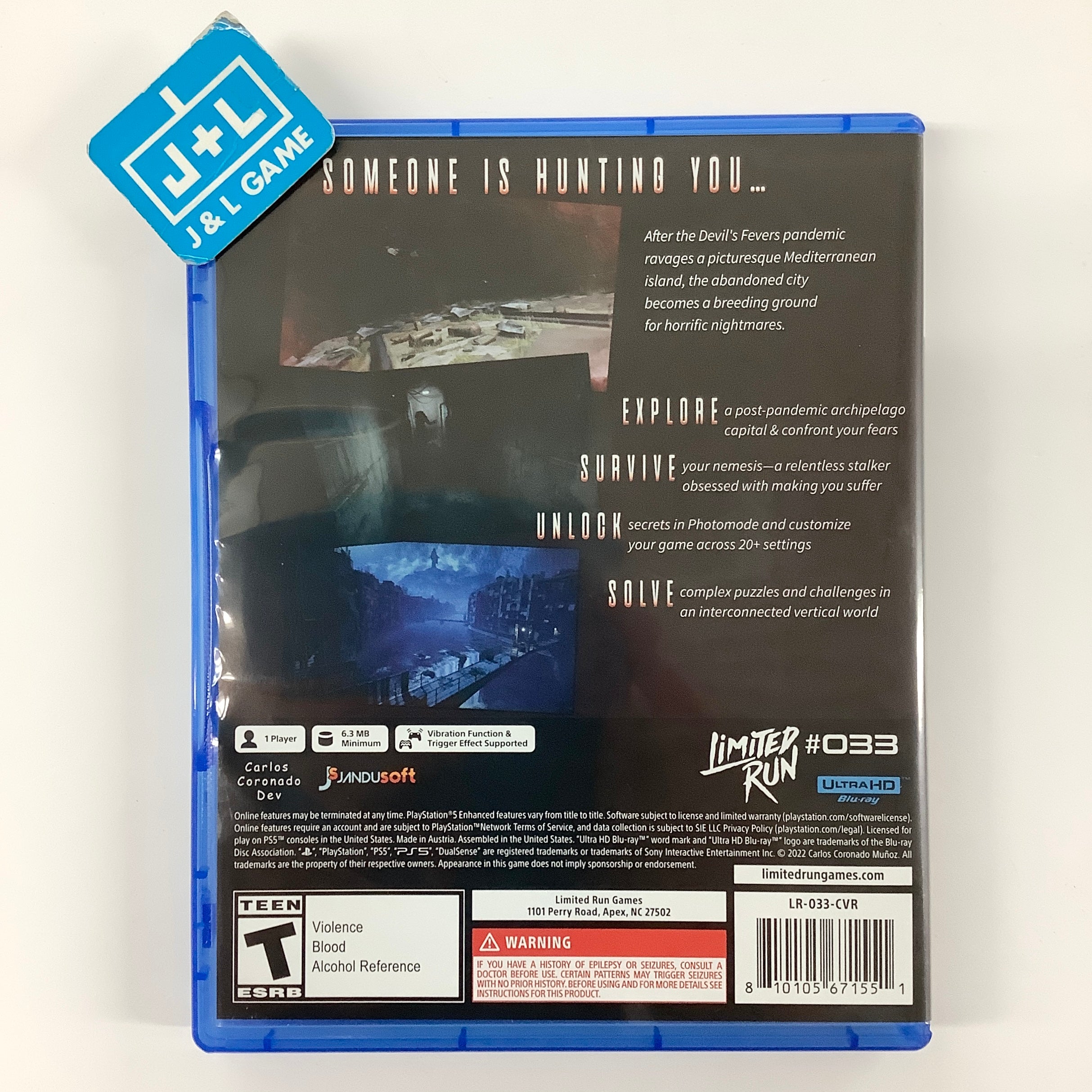 Horror Tales: The Wine (Limited Run #033) - (PS5) PlayStation 5 [Pre-Owned] Video Games Limited Run Games