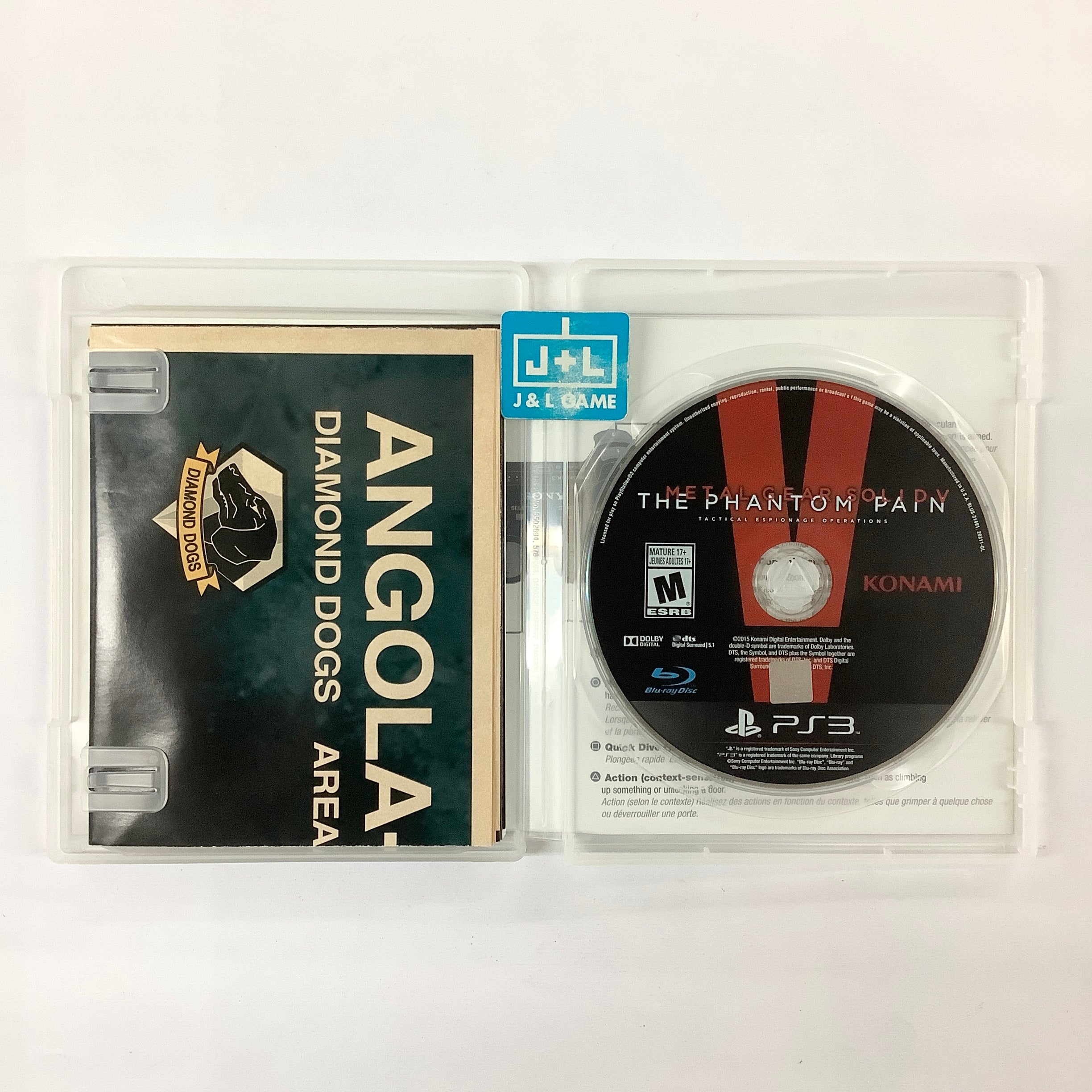metal gear solid 5 ps3 day one edition Metal Gear Solid V: The Phantom Pain (Day One Edition)