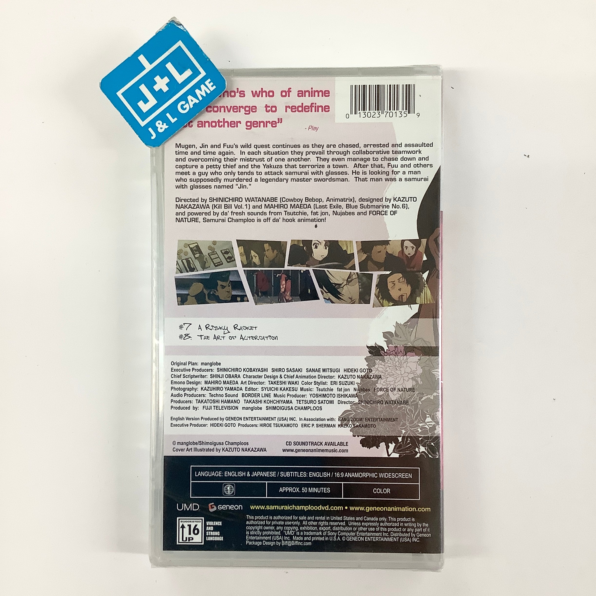 Samurai Champloo (Volume 4) - PSP UMD Video Home Sony Pictures