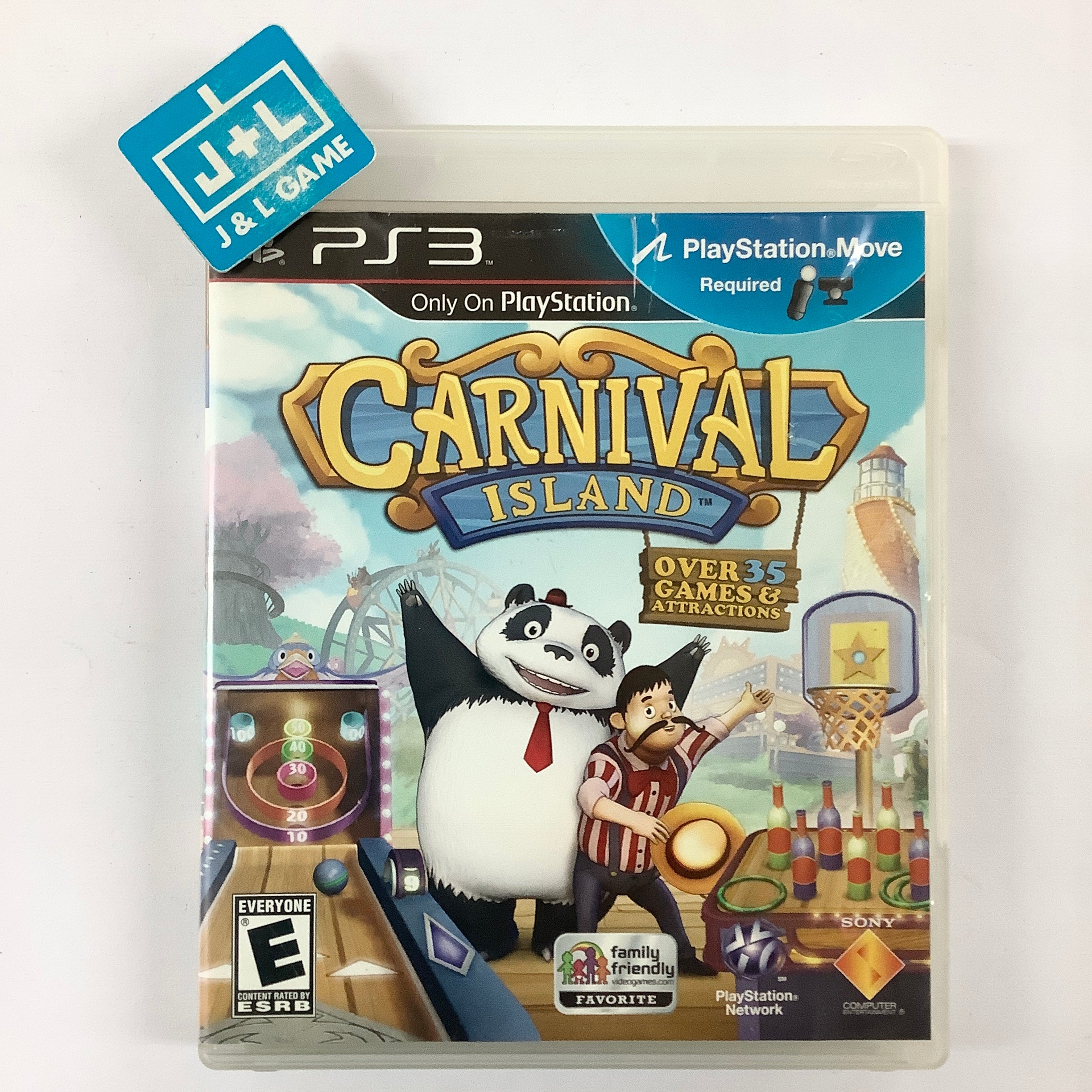 Carnival Island (PlayStation Move Required) - (PS3) PlayStation 3 [Pre-Owned] Video Games SCEA   