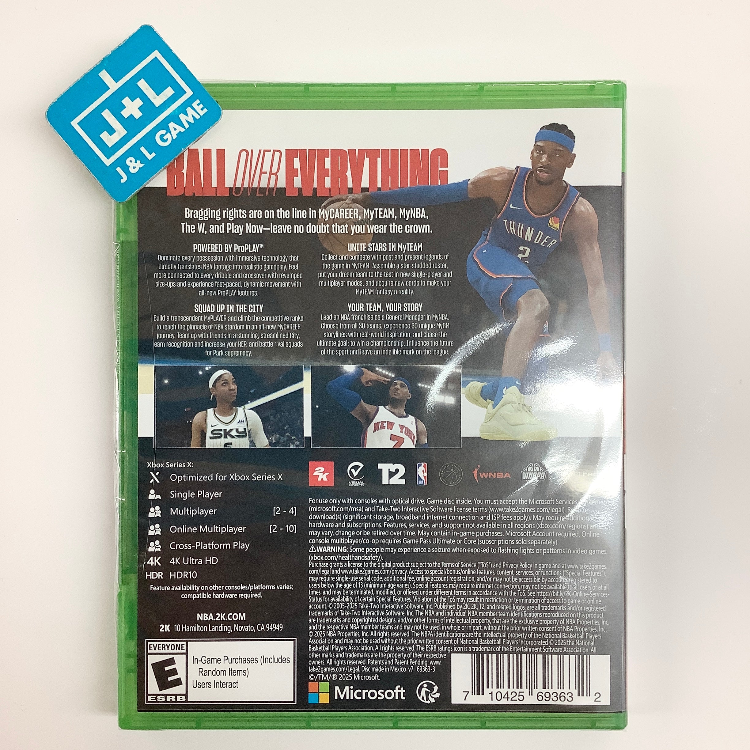 NBA 2K26 - (XSX) Xbox Series X Video Games 2K