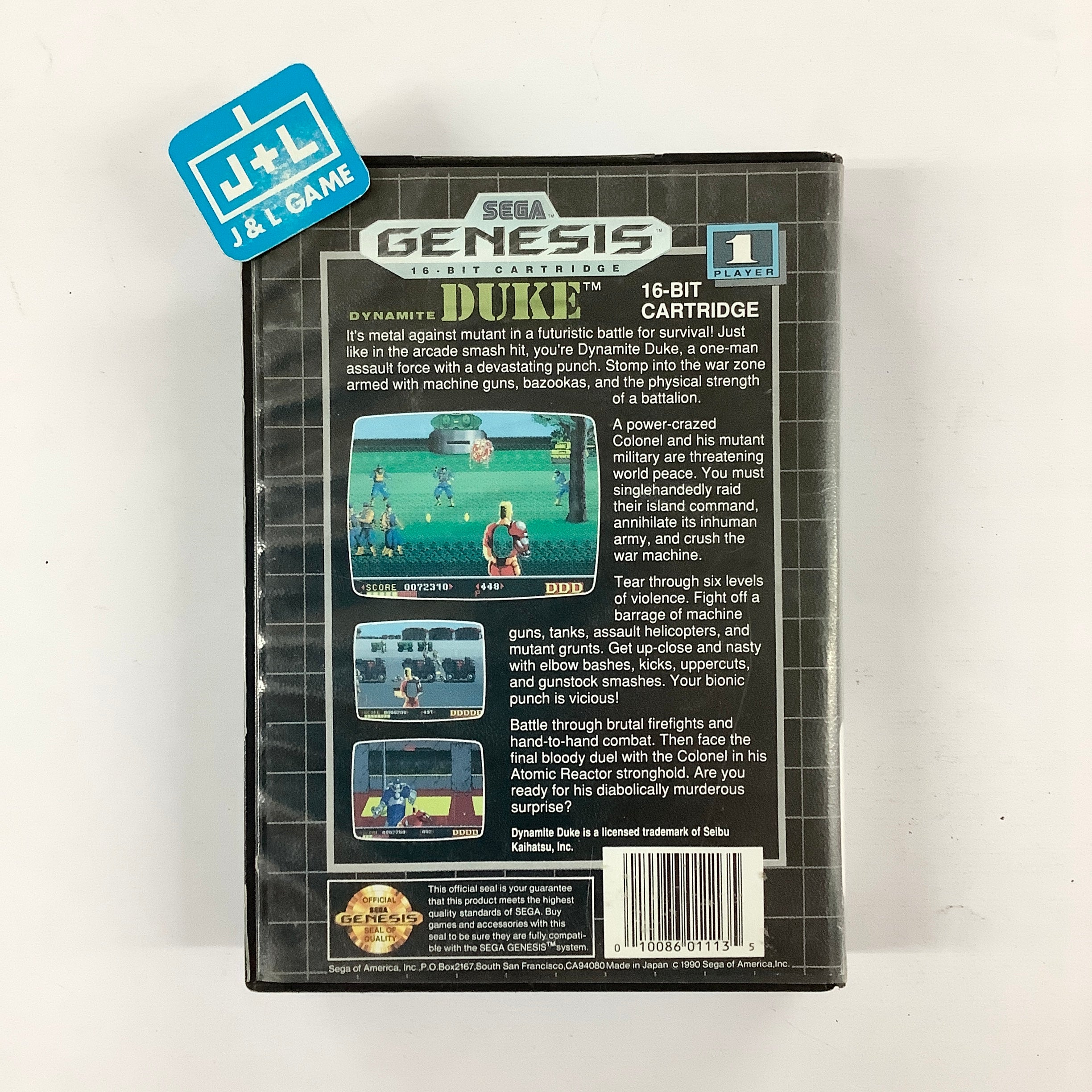 Dynamite Duke - (SG) SEGA Genesis [Pre-Owned] Video Games Sega   