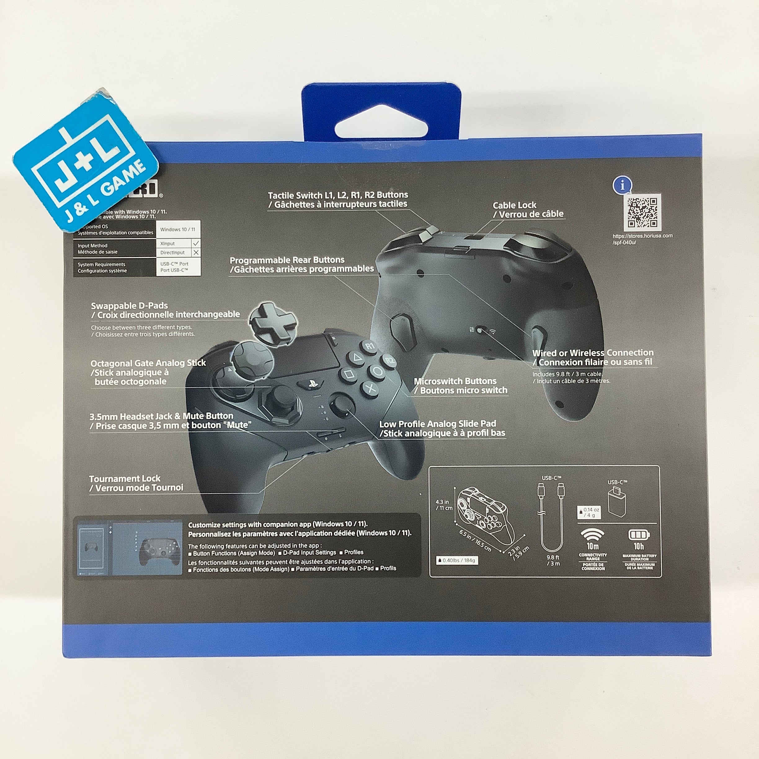 HORI Wireless Fighting Commander OCTA Pro - Tournament Grade Fightpad - (PS5) PlayStation 5