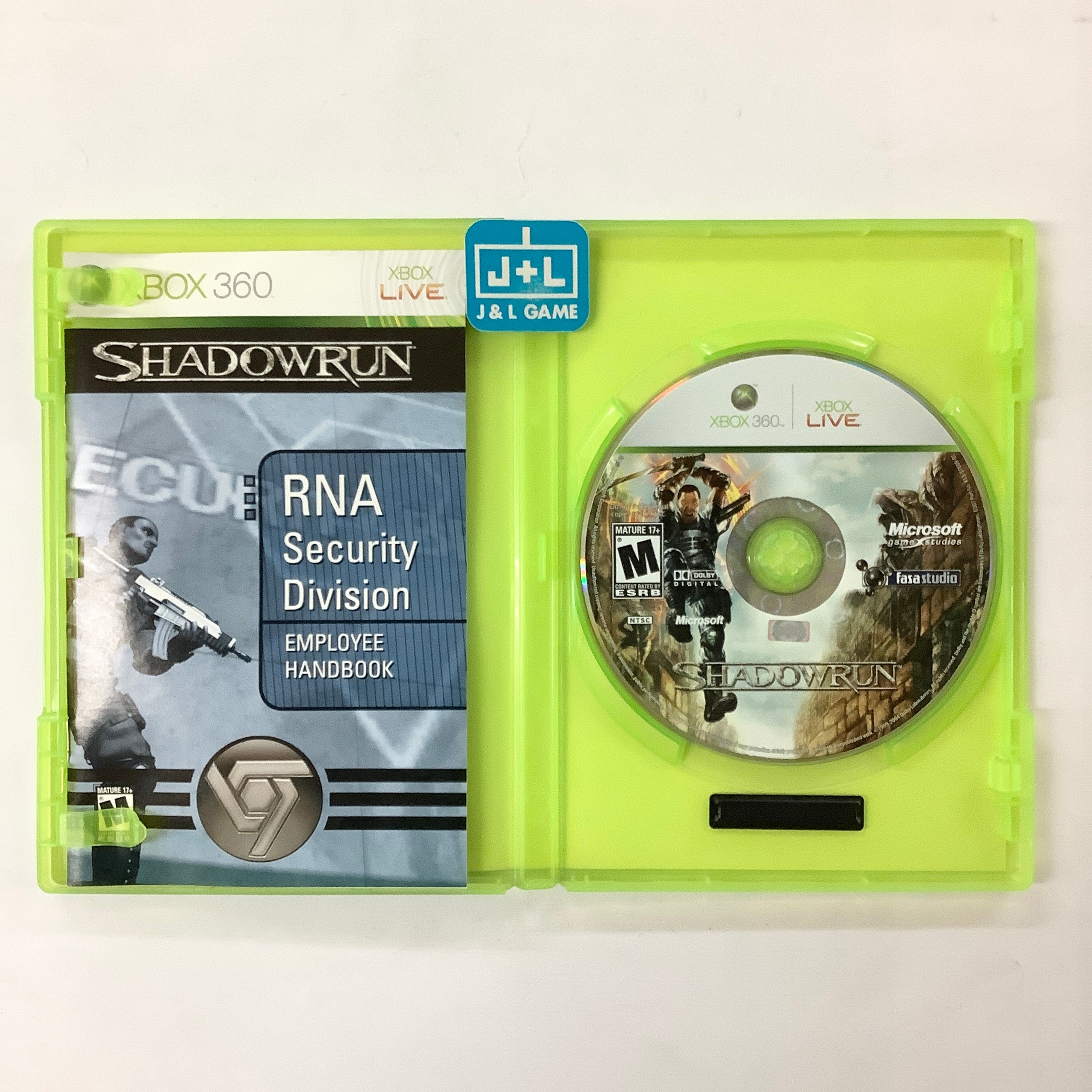 Shadowrun - Xbox 360 [Pre-Owned] Video Games Microsoft Game Studios   
