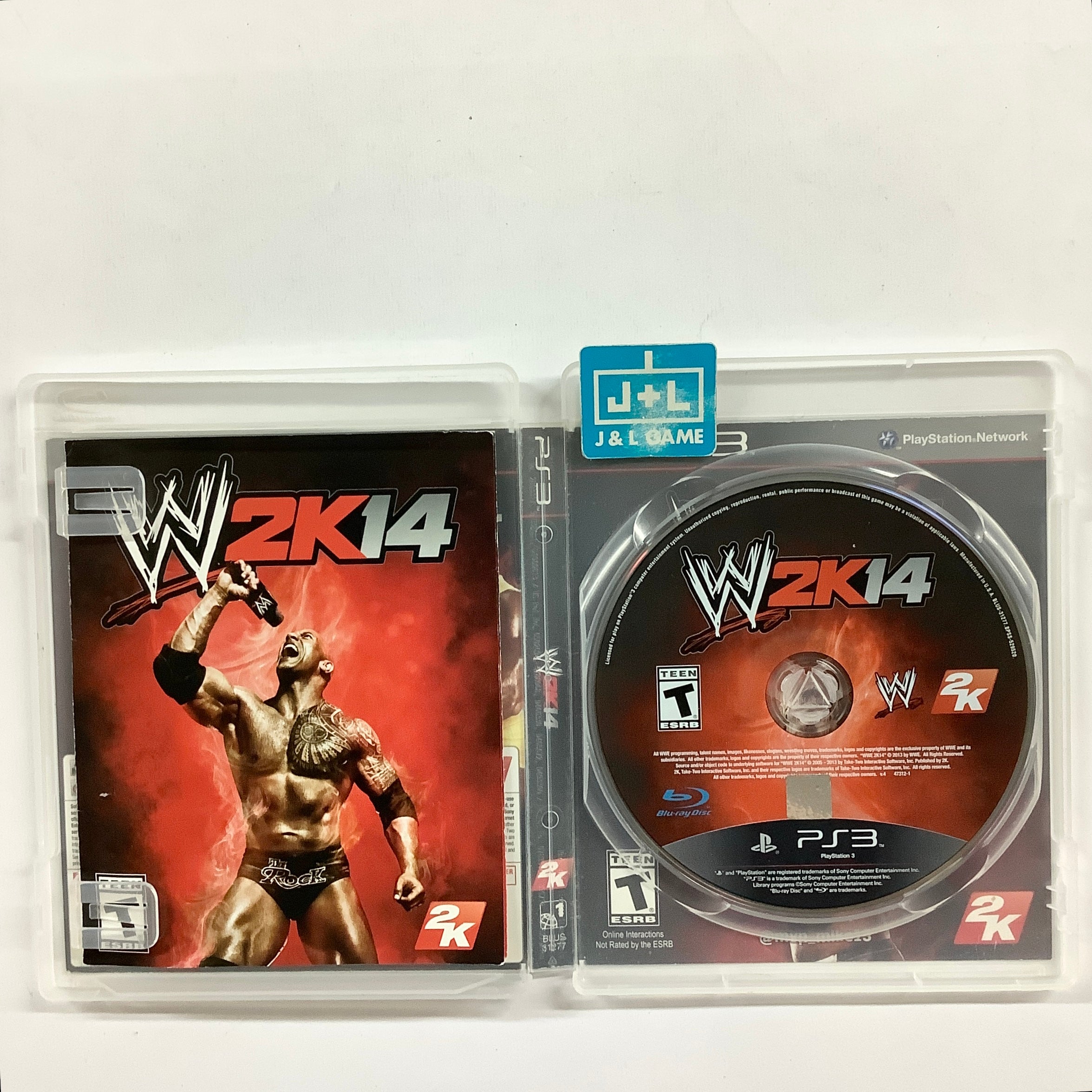 WWE 2K14 - (PS3) PlayStation 3 [Pre-Owned] | J&L Game
