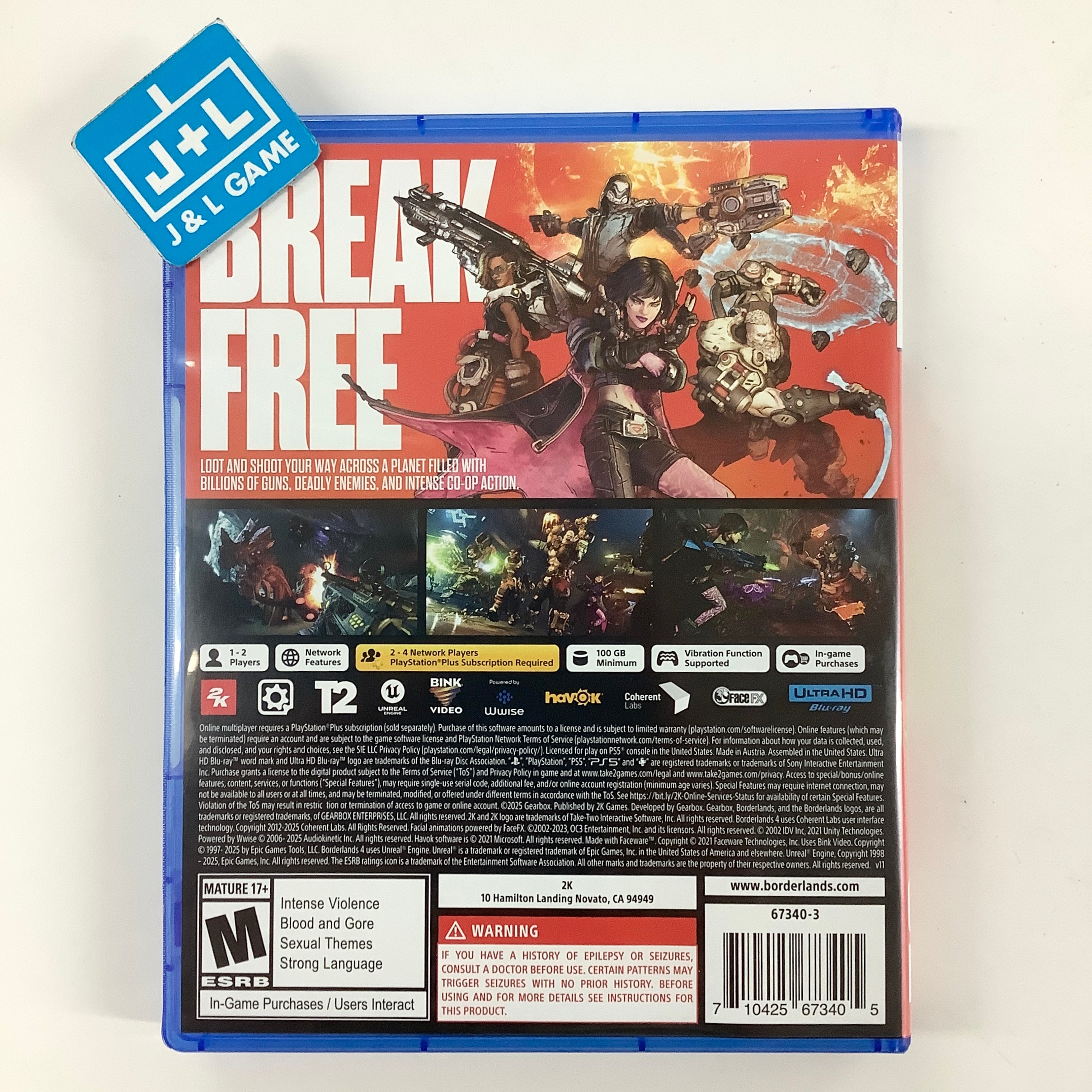 Borderlands 4 - (PS5) PlayStation 5 [Pre-Owned] Video Games 2K Games