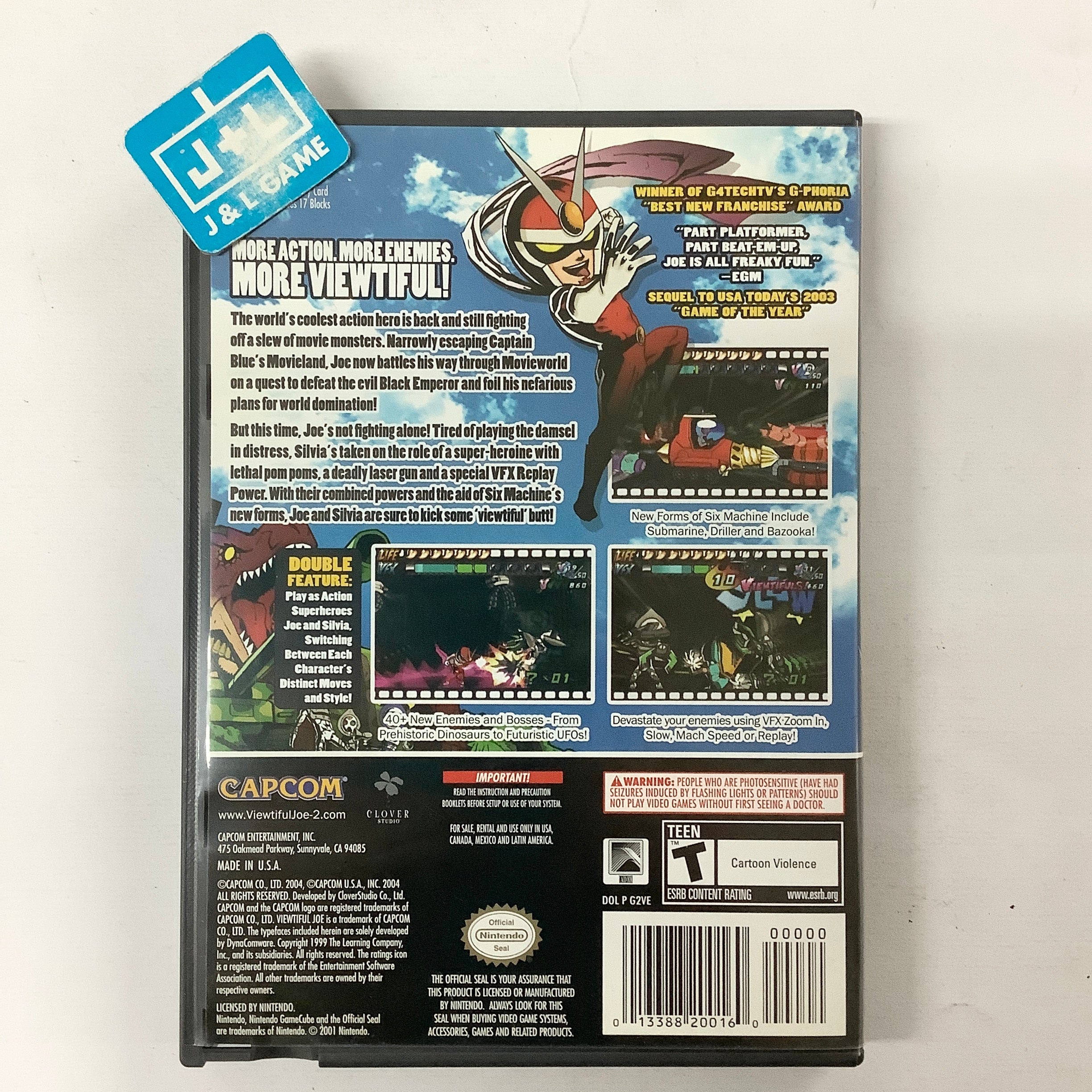Viewtiful Joe 2 - (GC) GameCube [Pre-Owned] Video Games Capcom   