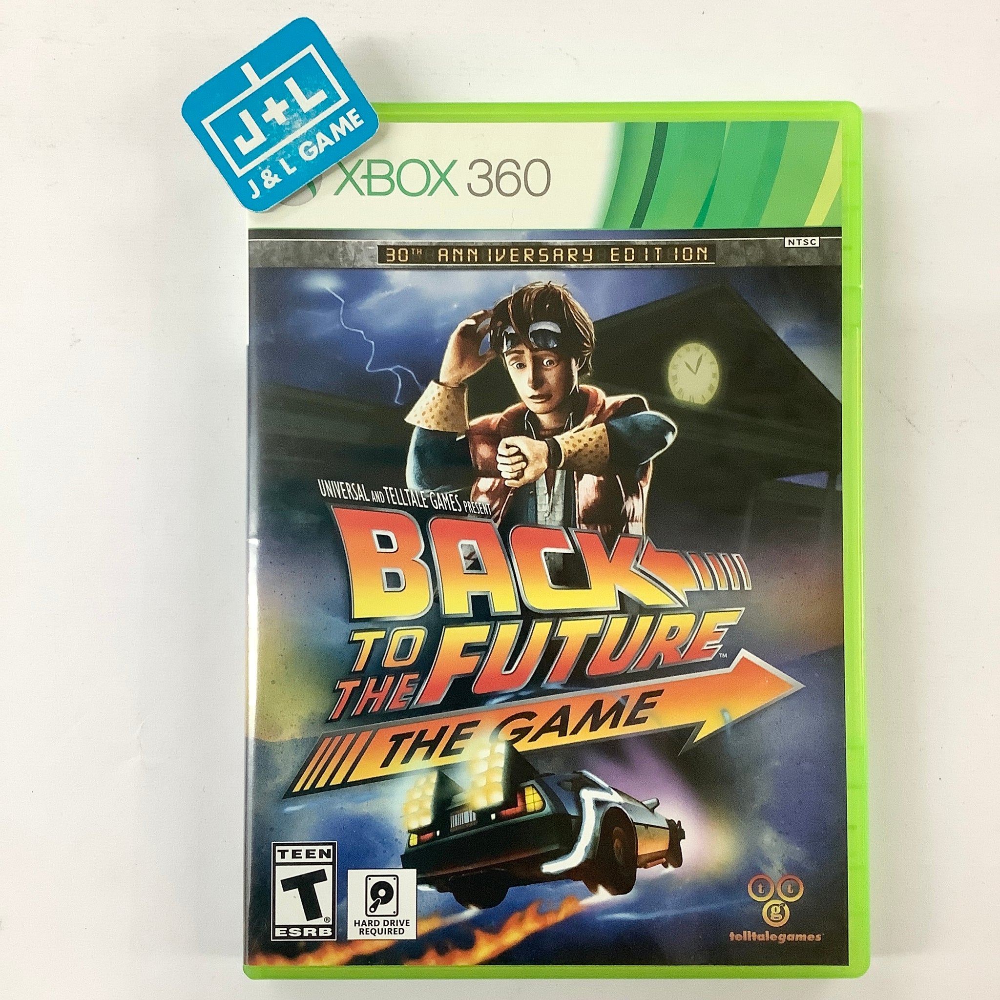 Back to the Future: The Game (30th Anniversary Edition) - Xbox 360 [Pre-Owned] Video Games Telltale Games   