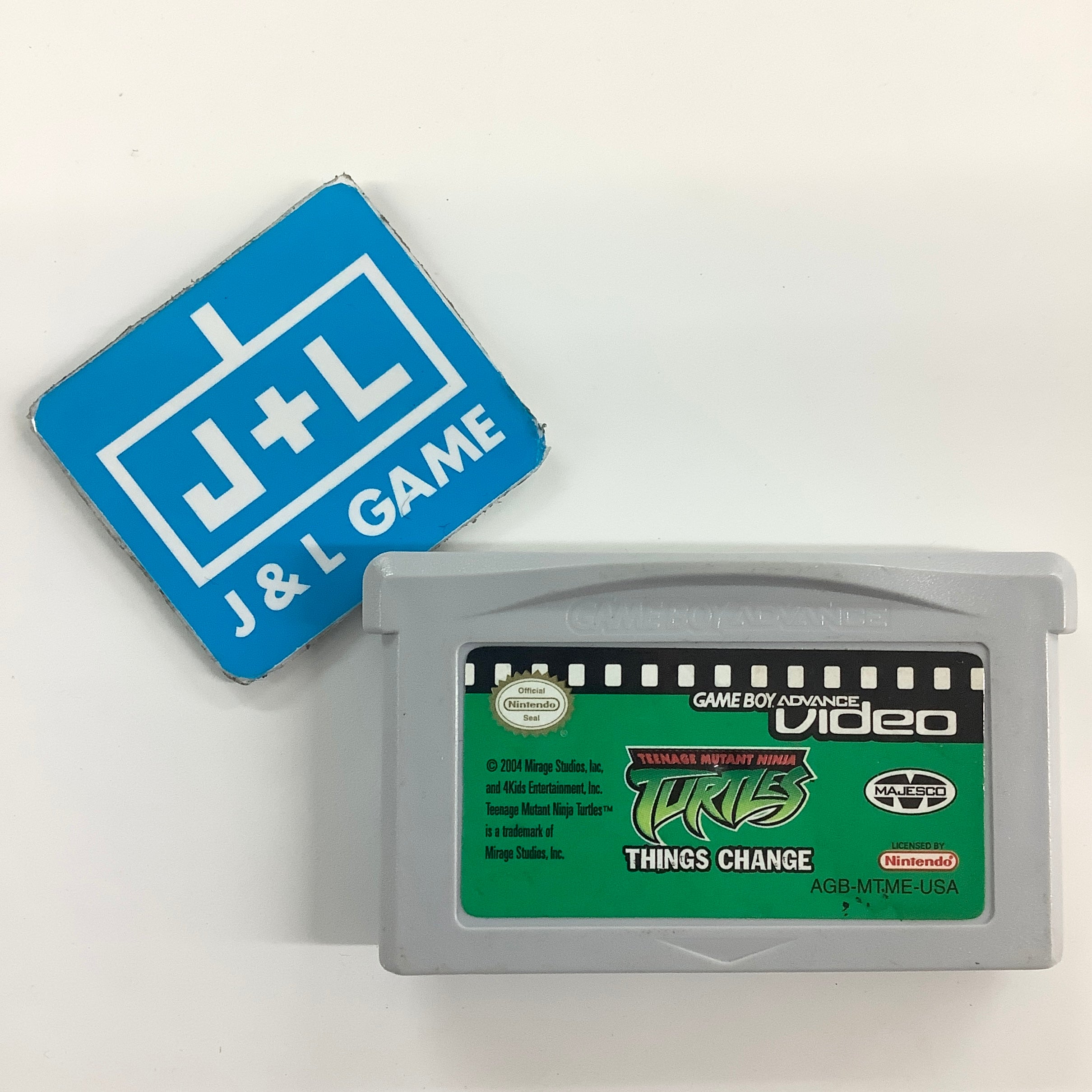 Game Boy Advance Video: Teenage Mutant Ninja Turtles: Things Change (Volume 1) - (GBA) Game Boy Advance [Pre-Owned]